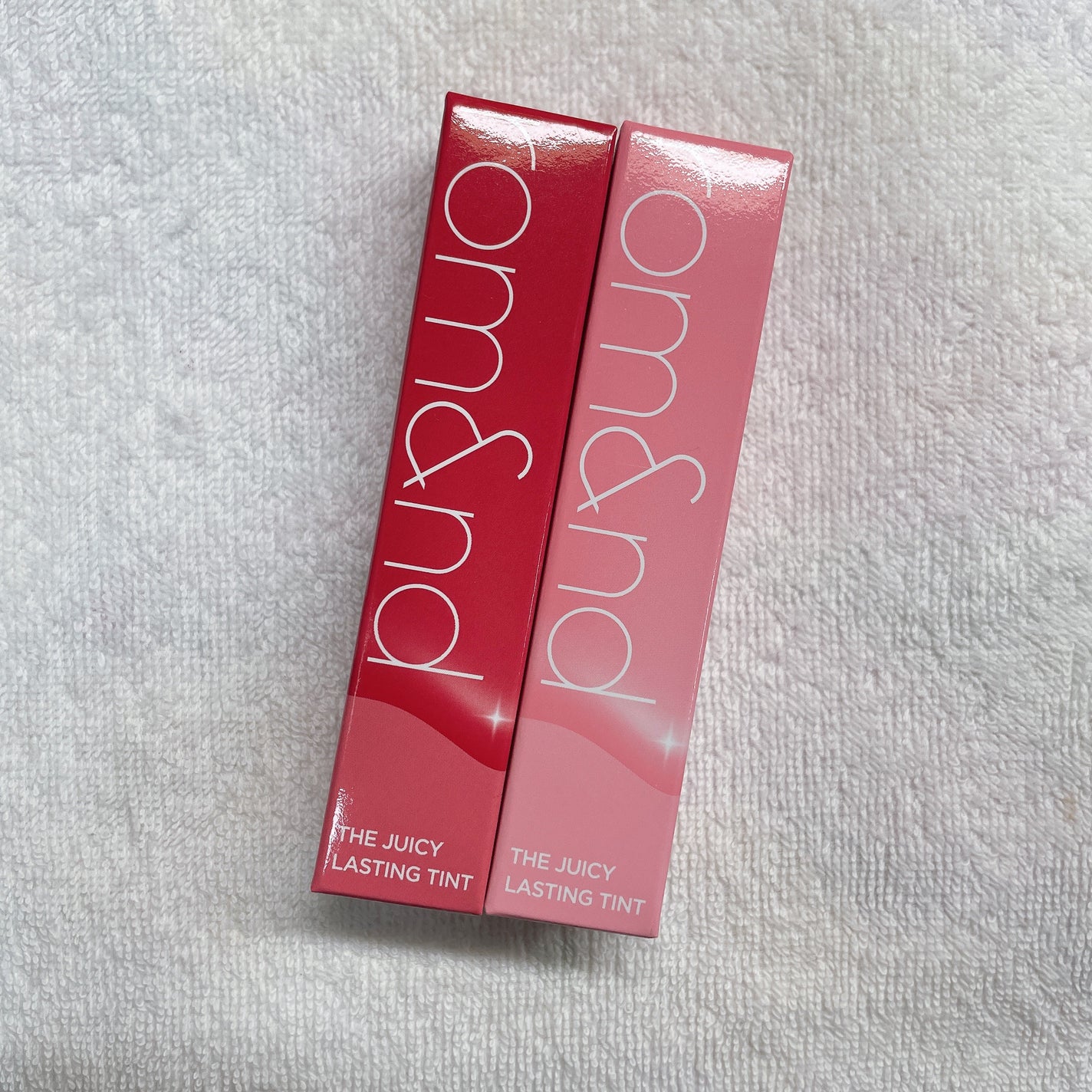 ザ ジューシーラスティングティント/rom&nd/リップティントを使ったクチコミ(1枚目)