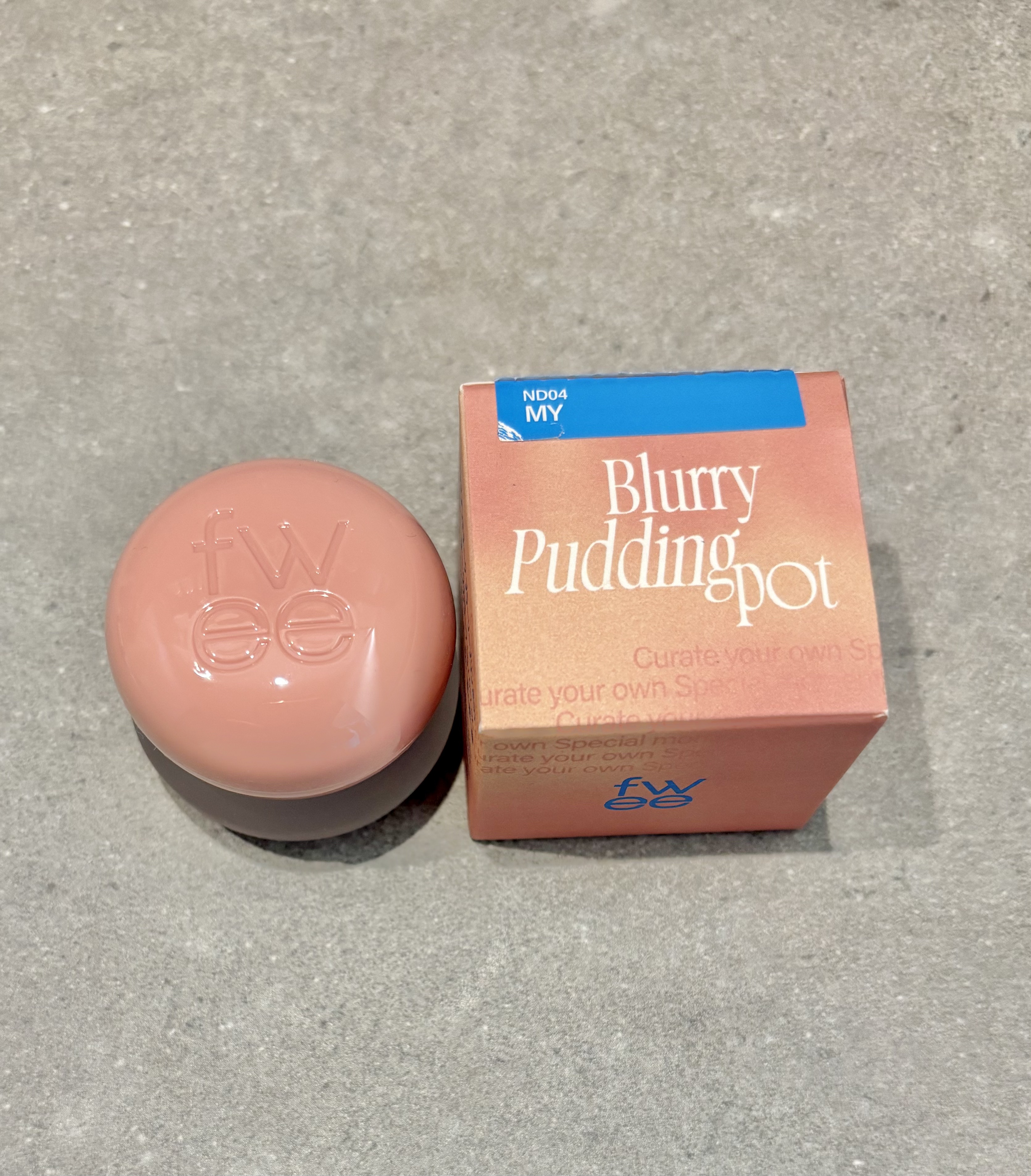 リップアンドチーク ブラーリープリンポット ND04 マイ/fwee/口紅を使ったクチコミ（1枚目）