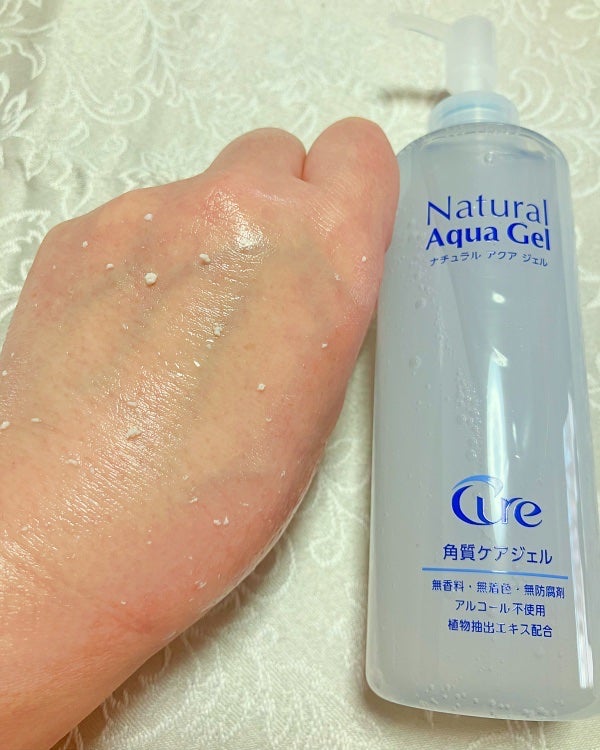 ナチュラルアクアジェル/Cure/ピーリングを使ったクチコミ(8枚目)