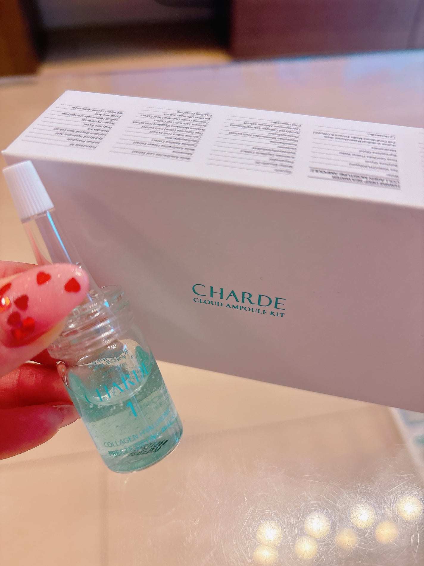 クラウドアンプル 1week キット/CHARDE/美容液を使ったクチコミ(3枚目)