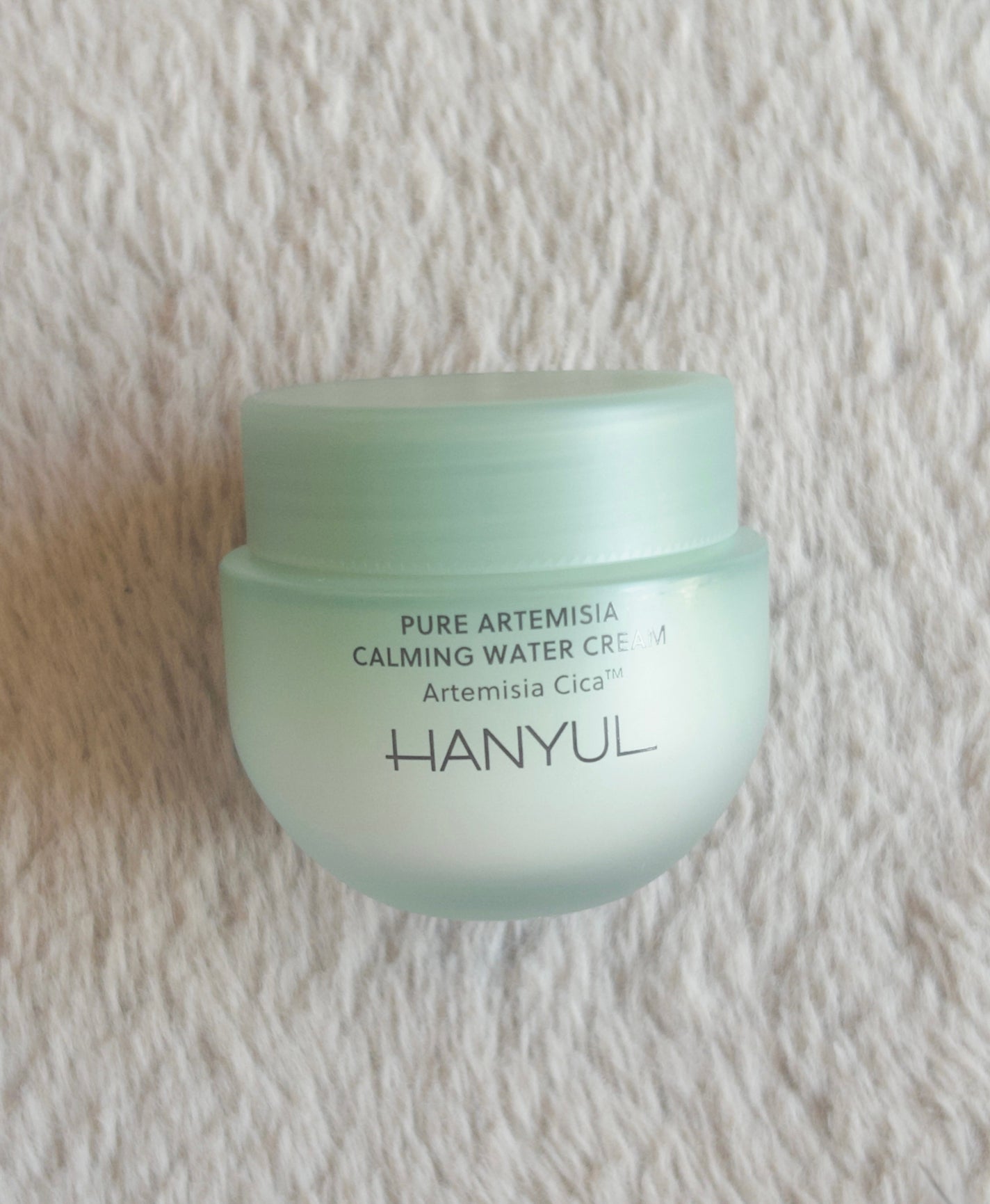 ピュアアルテミシア カーミングウォータークリーム/HANYUL(ハンユル)/フェイスクリームを使ったクチコミ(2枚目)