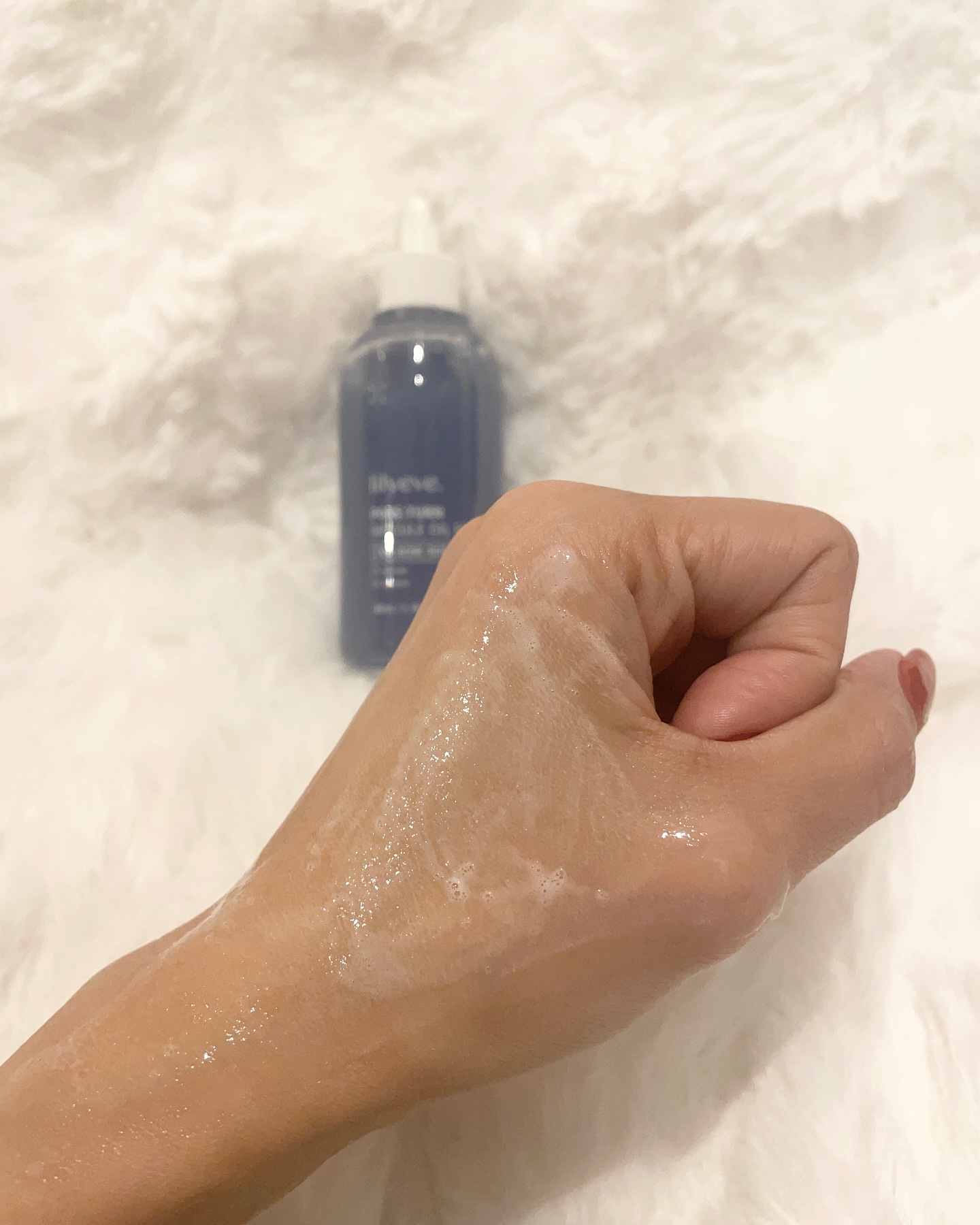 ポアターンスピキュールオイルフォーム/リリーイブ/オイルクレンジングを使ったクチコミ（3枚目）