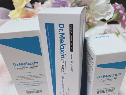 TXアンプルRX+TXクリーム/Dr.Melaxin/スキンケアキットを使ったクチコミ(1枚目)