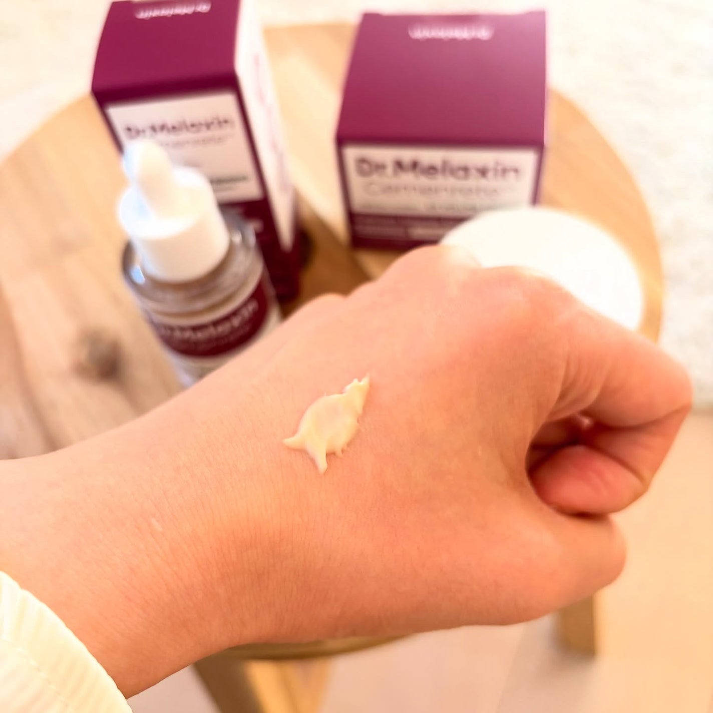 Cemenrete Calcium Intense Cream/Dr.Melaxin/フェイスクリームを使ったクチコミ(4枚目)