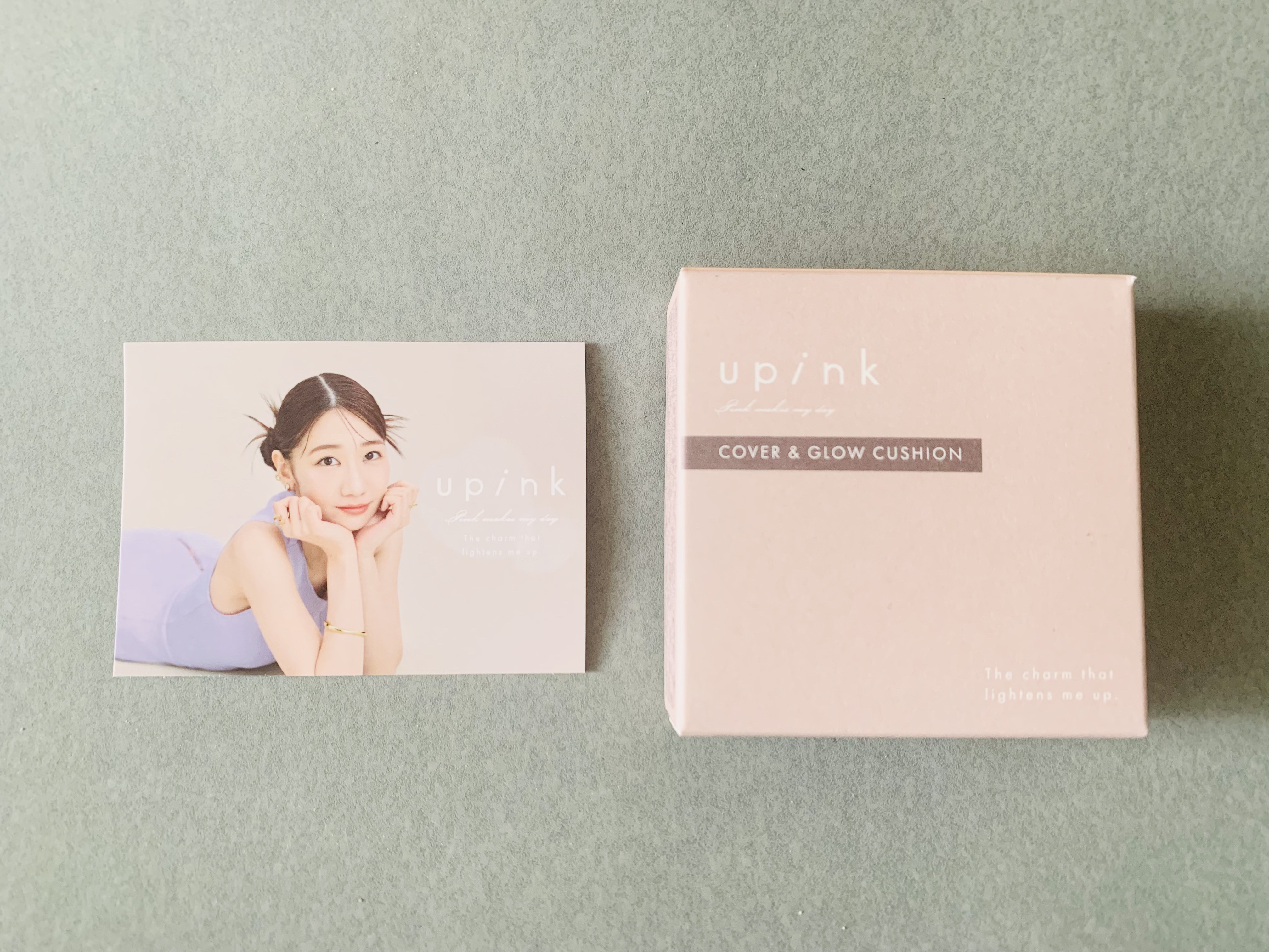 カバー&グロウクッション 02 ナチュラルベージュ/upink/クッションファンデーションを使ったクチコミ（2枚目）