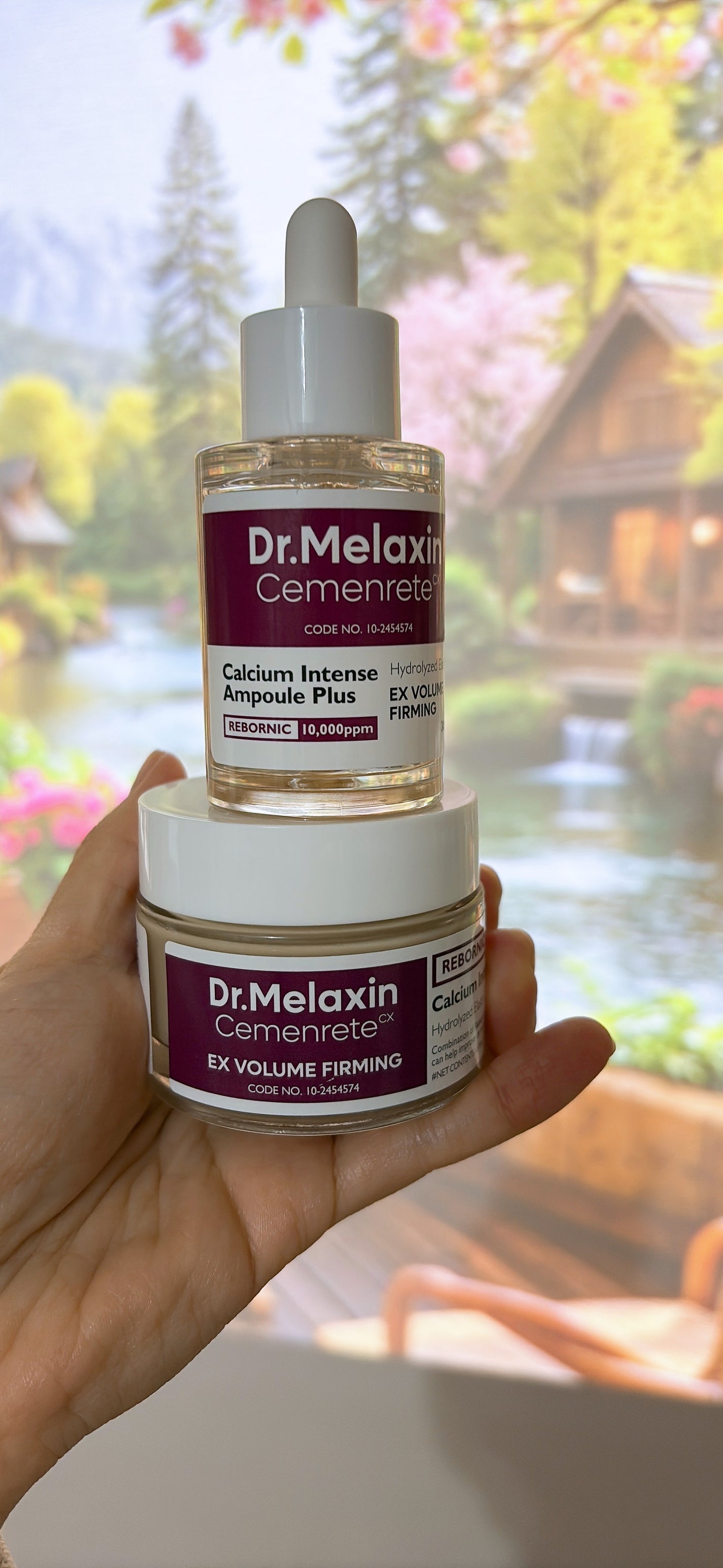 セメンリトカルシウムアンプル+セメンリトカルシウムクリーム/Dr.Melaxin/スキンケアキットを使ったクチコミ(1枚目)
