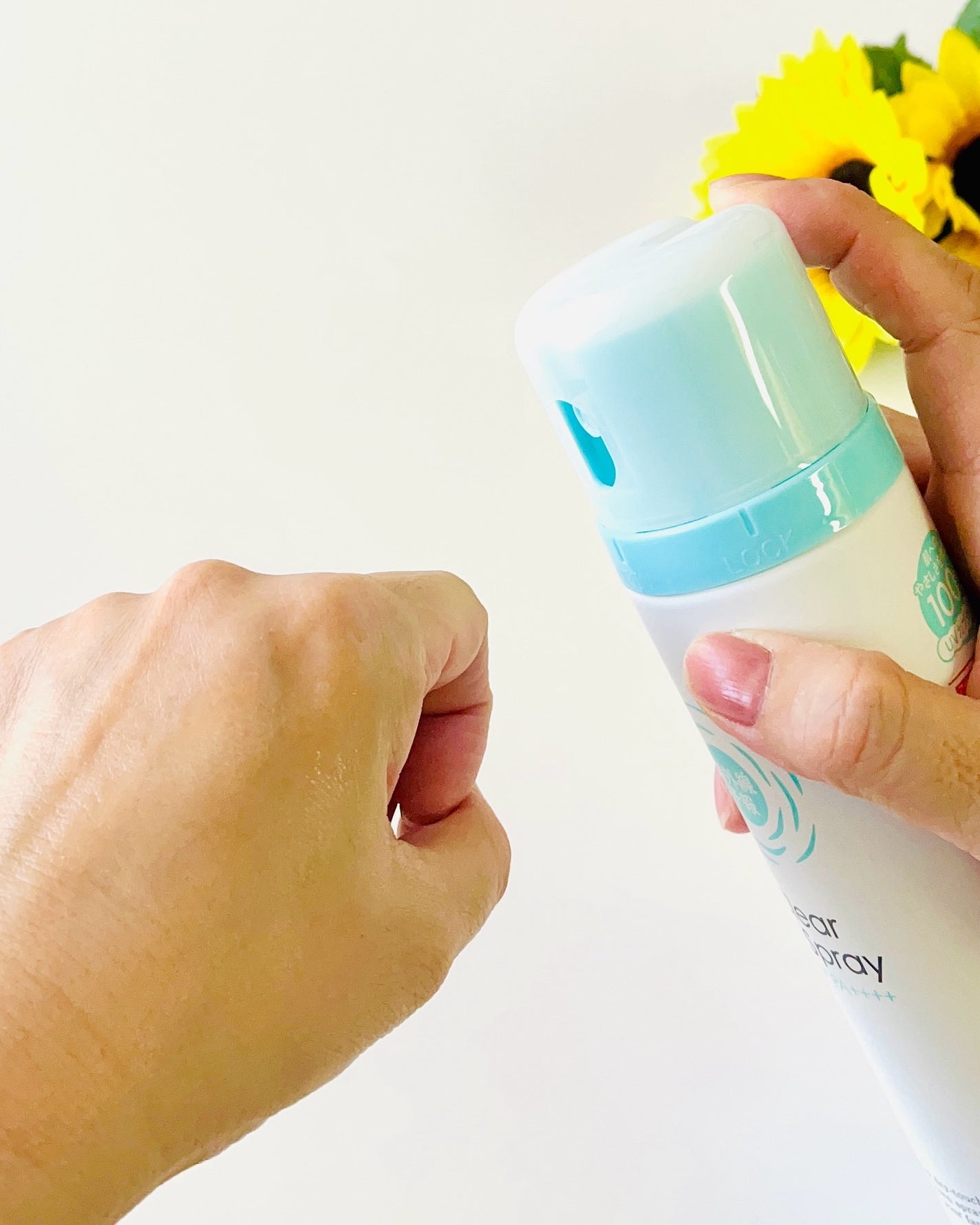 紫外線予報 透明UVスプレーF/紫外線予報/日焼け止めミスト・スプレーを使ったクチコミ(5枚目)