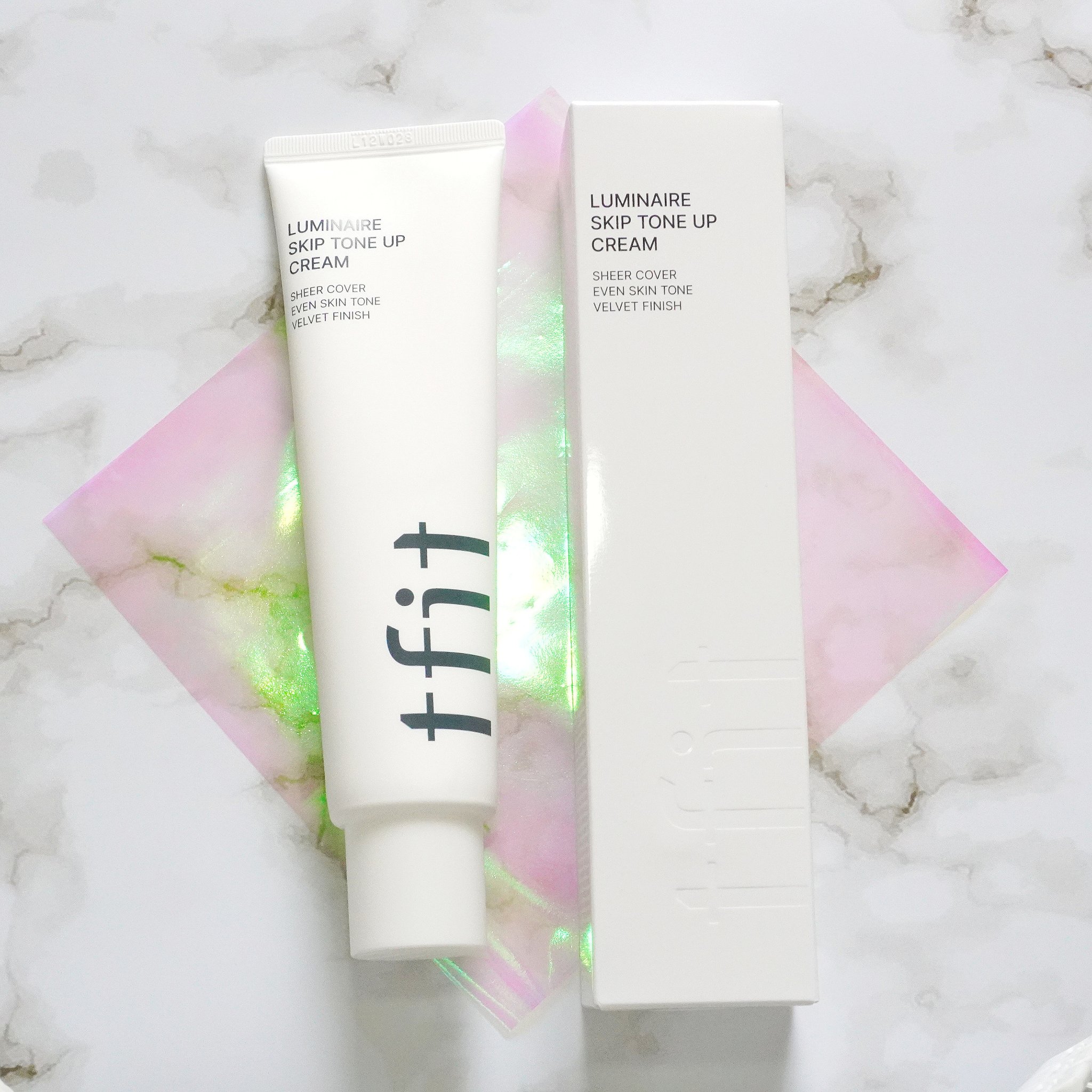 ルミネールスキップトーンアップクリーム/TFIT/化粧下地を使ったクチコミ（1枚目）