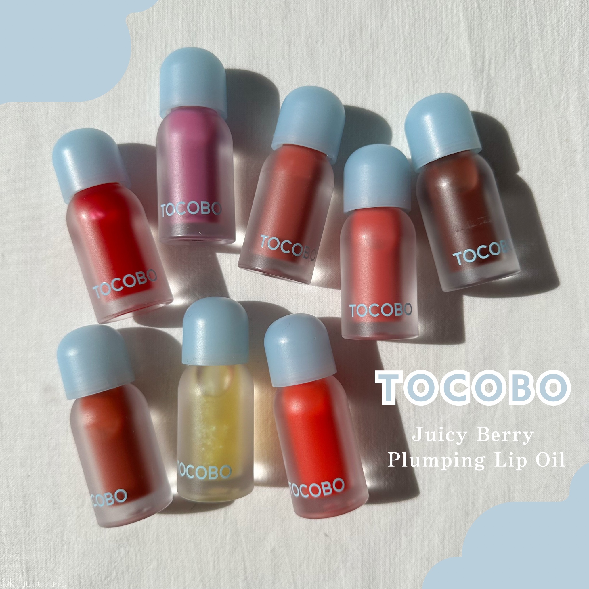 ジューシーベリープランピングリップオイル/TOCOBO/リップグロスを使ったクチコミ（1枚目）