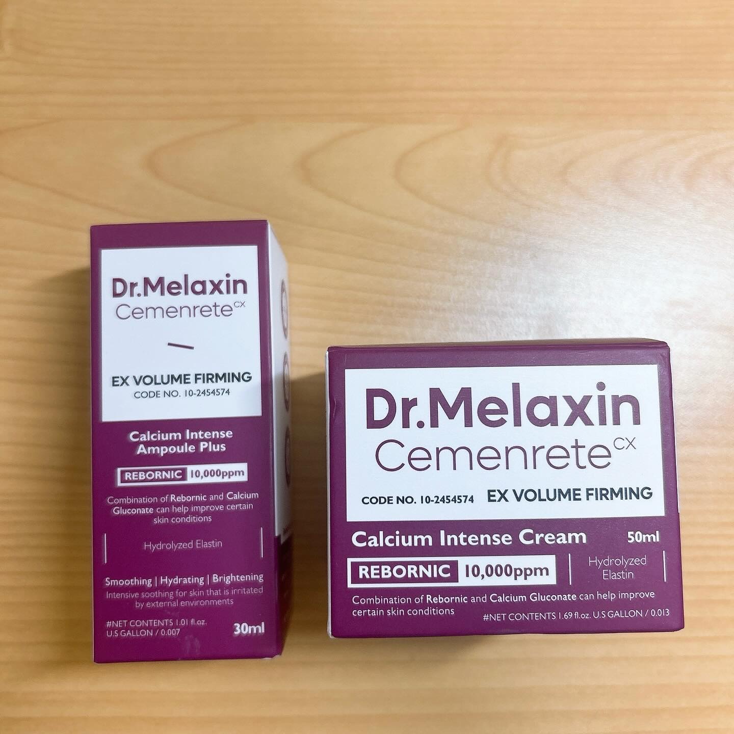 セメンリトカルシウムアンプル+セメンリトカルシウムクリーム/Dr.Melaxin/スキンケアキットを使ったクチコミ（3枚目）