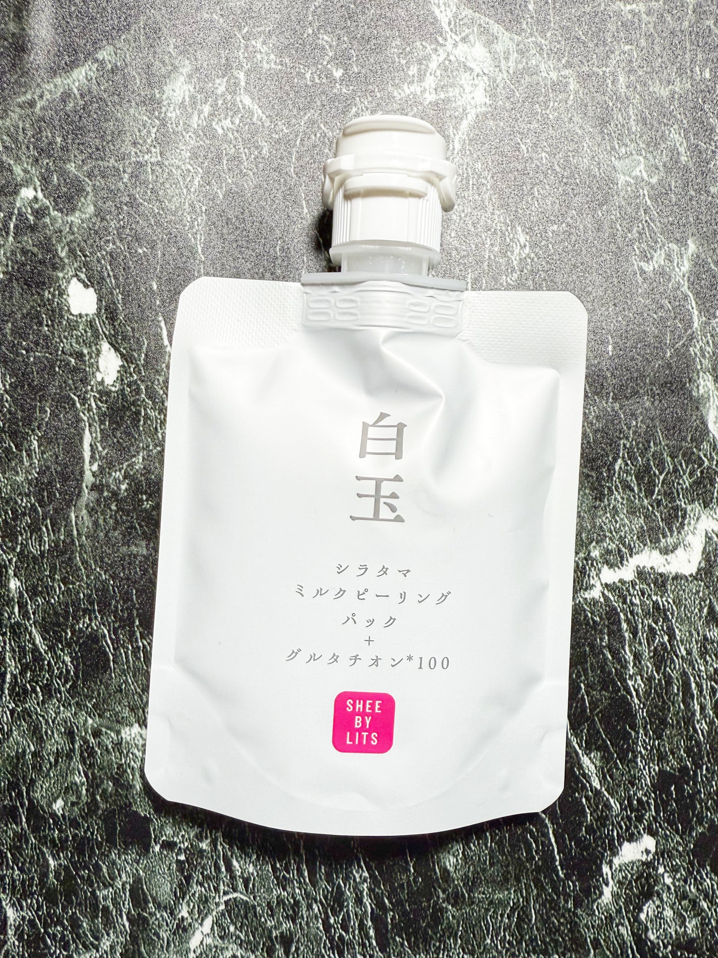 SHEE BY LITS 白玉ミルクピーリングパック/リッツ/洗い流すパック・マスクを使ったクチコミ(2枚目)