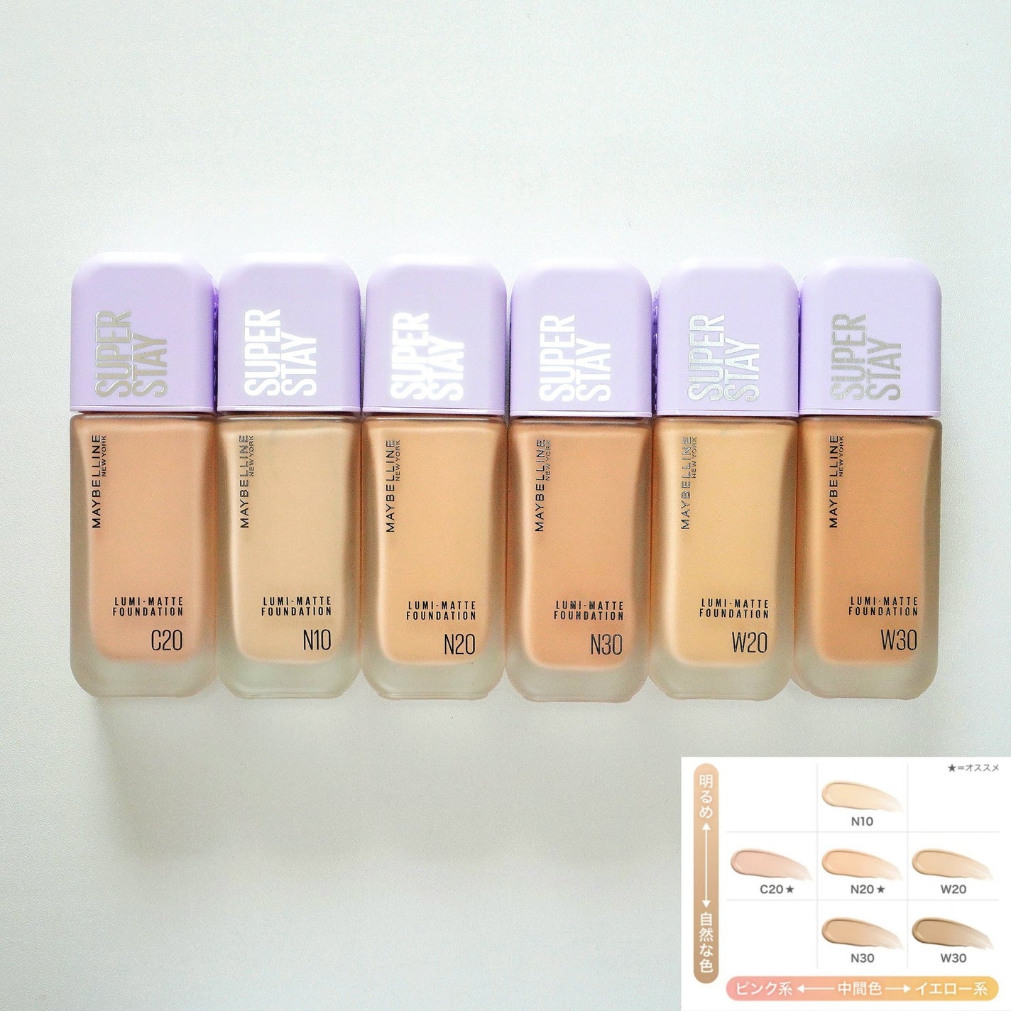 SPステイ ルミマット リキッド ファンデーション/MAYBELLINE NEW YORK/リキッドファンデーションを使ったクチコミ(2枚目)