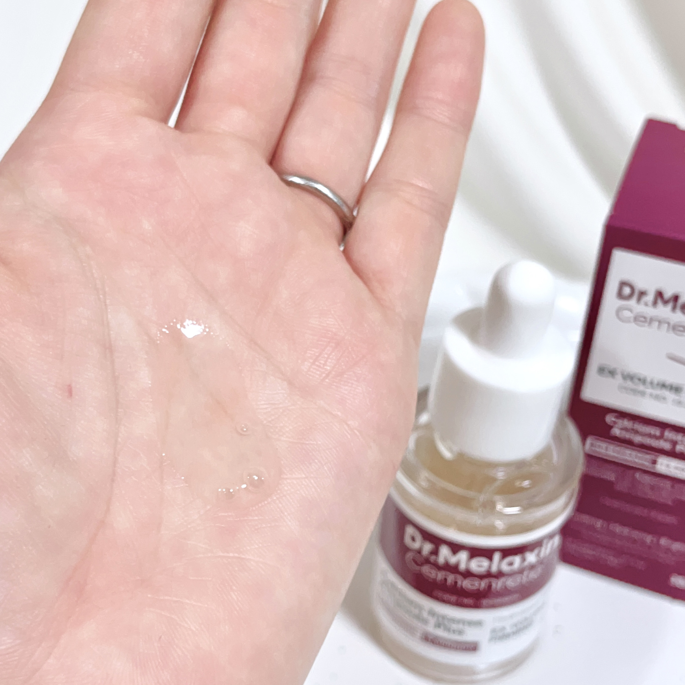 セメンリトカルシウムアンプル+セメンリトカルシウムクリーム/Dr.Melaxin/スキンケアキットを使ったクチコミ（3枚目）