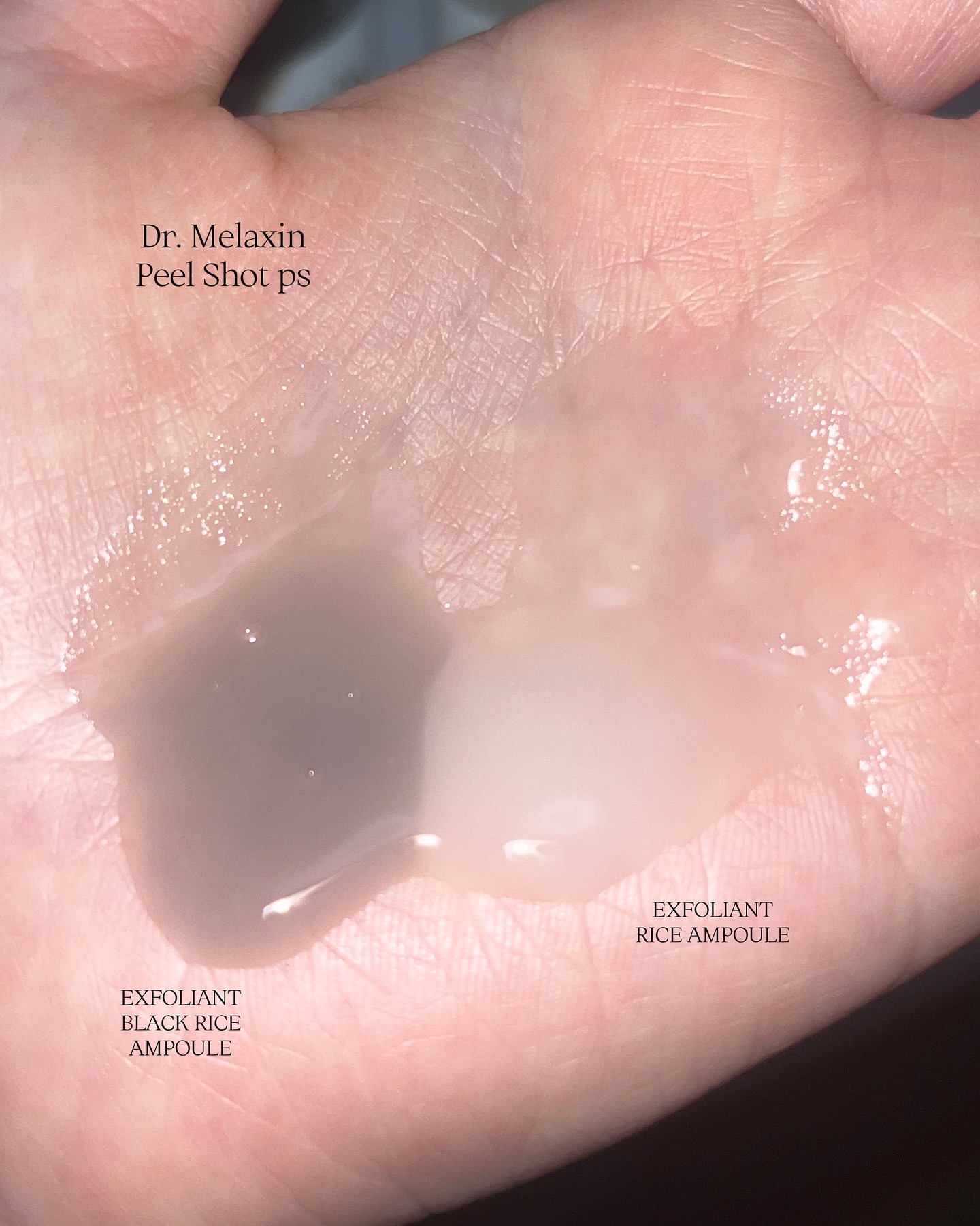 白米ピールショットゴマージュアンプル/Dr.Melaxin/美容液を使ったクチコミ（3枚目）