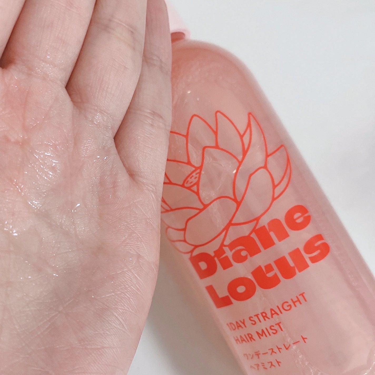 ロータス ワンデーストレート ヘアミスト ティー&シトラスの香り/ダイアン/ヘアミストを使ったクチコミ(4枚目)