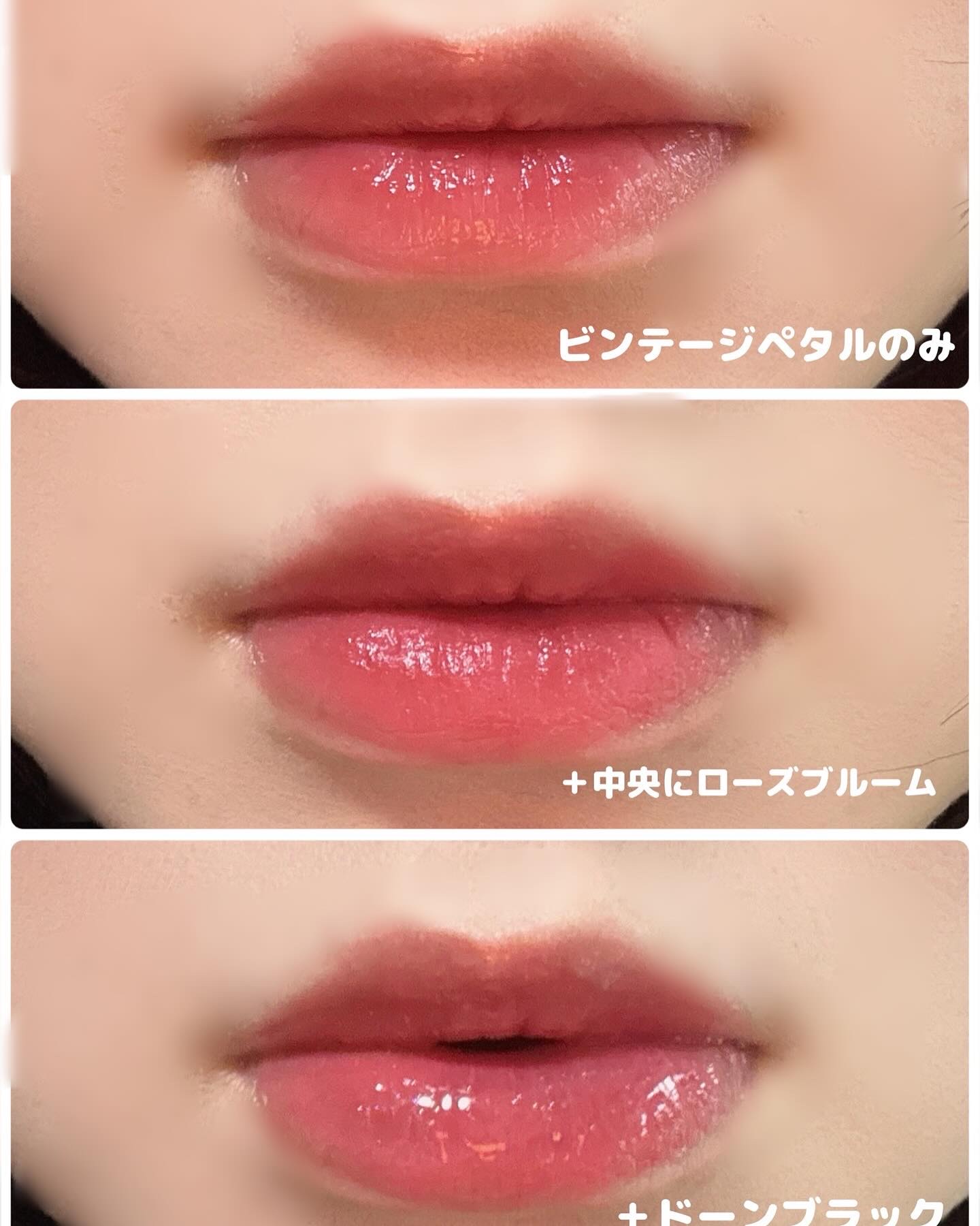 Veil Mood Lip Gloss ドーンブラック/BLESSED MOON/リップグロスを使ったクチコミ（3枚目）