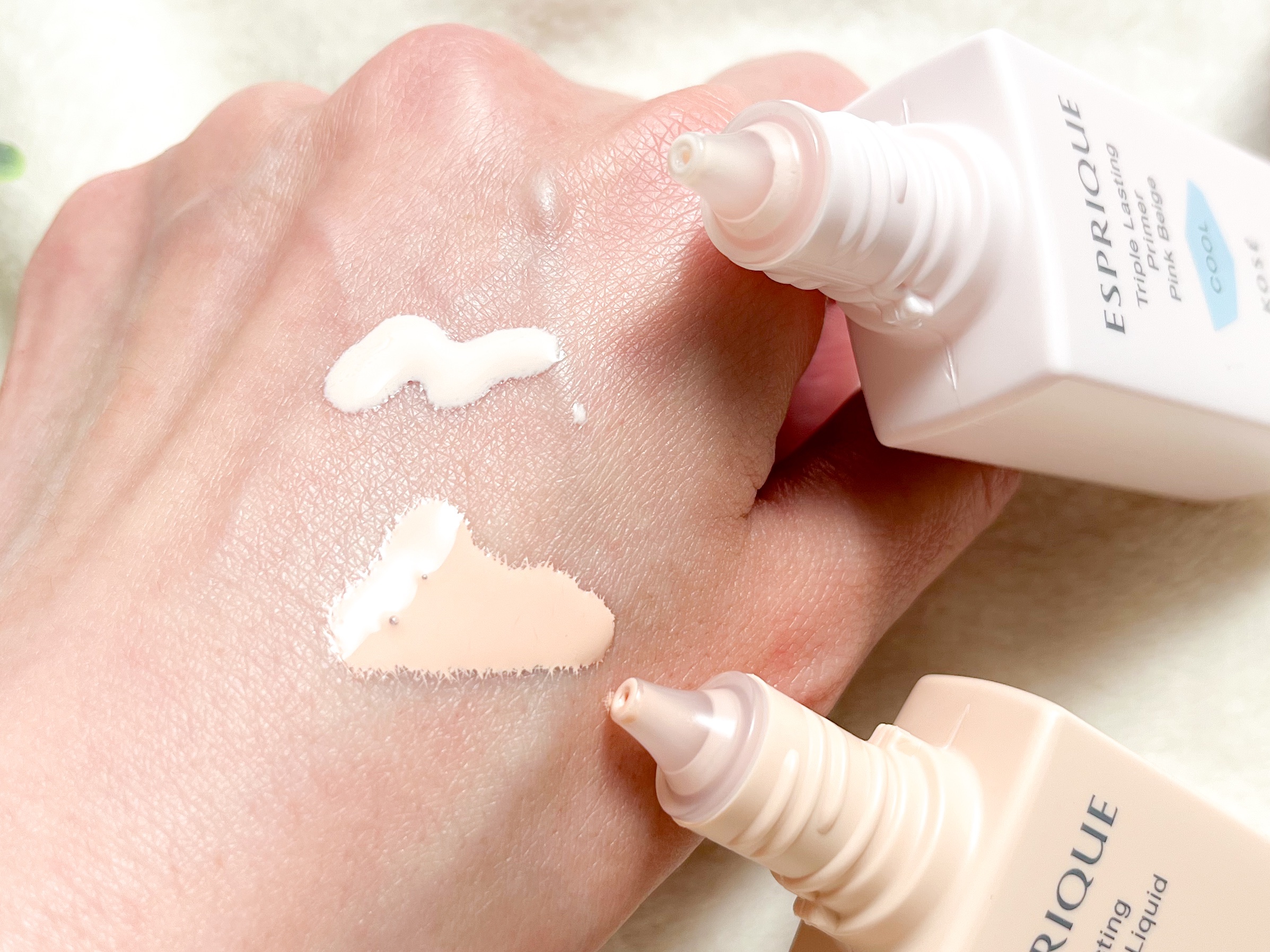 ラスティング セラム リキッド/ESPRIQUE/リキッドファンデーションを使ったクチコミ（2枚目）