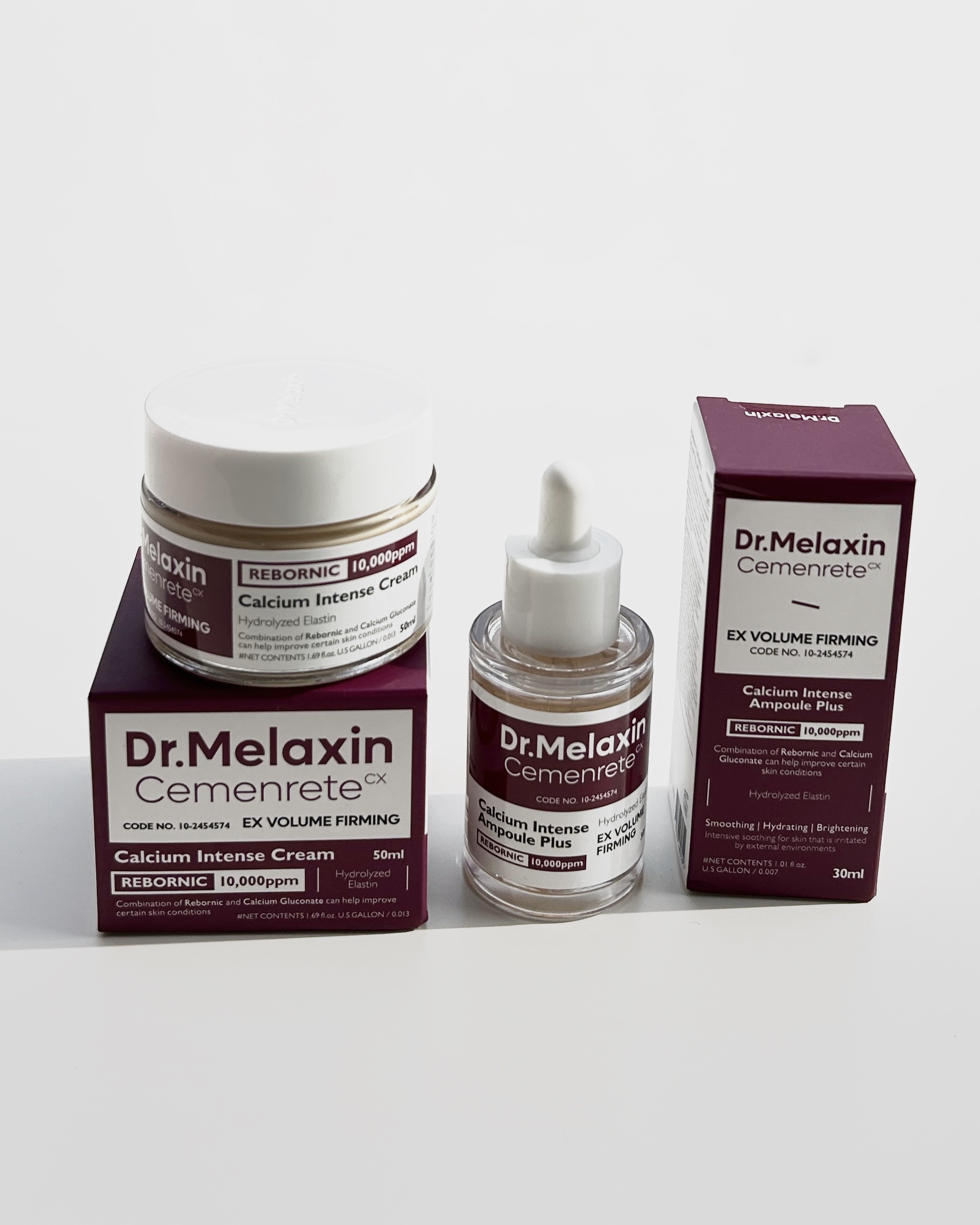 セメンリトカルシウムアンプル+セメンリトカルシウムクリーム/Dr.Melaxin/スキンケアキットを使ったクチコミ（1枚目）