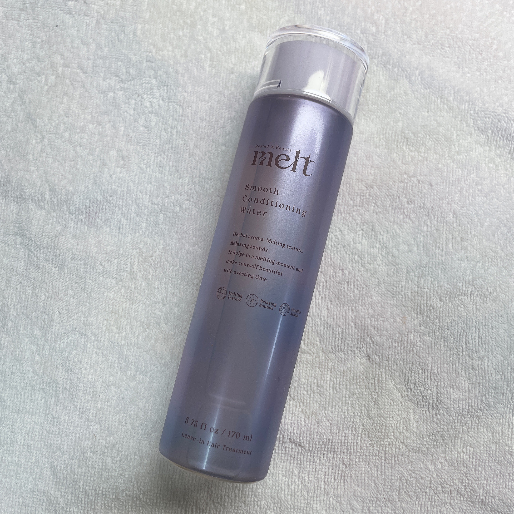 スムース コンディショニング ウォーター/melt/アウトバストリートメントを使ったクチコミ（2枚目）