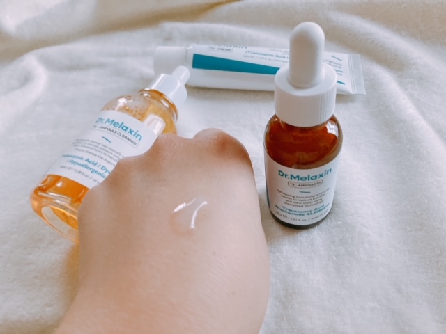 TXアンプルRX＋TXクリーム/Dr.Melaxin/スキンケアキットを使ったクチコミ（2枚目）