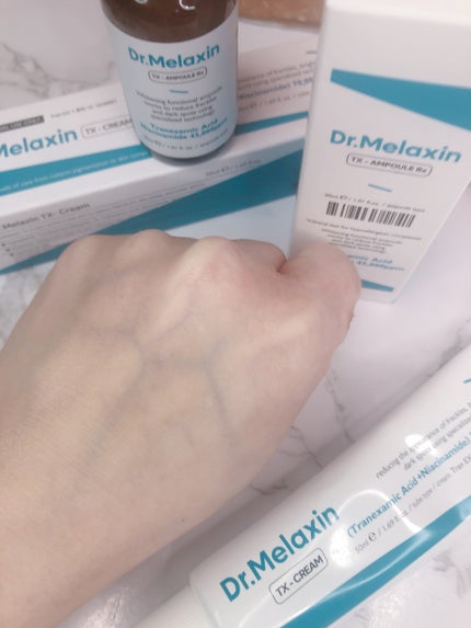 TXアンプルRX+TXクリーム/Dr.Melaxin/スキンケアキットを使ったクチコミ(5枚目)