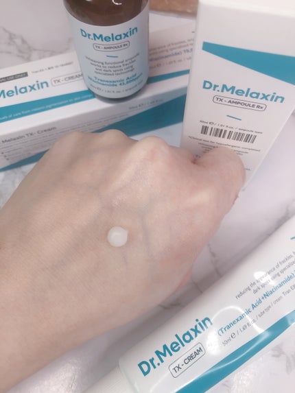 TXアンプルRX+TXクリーム/Dr.Melaxin/スキンケアキットを使ったクチコミ(4枚目)