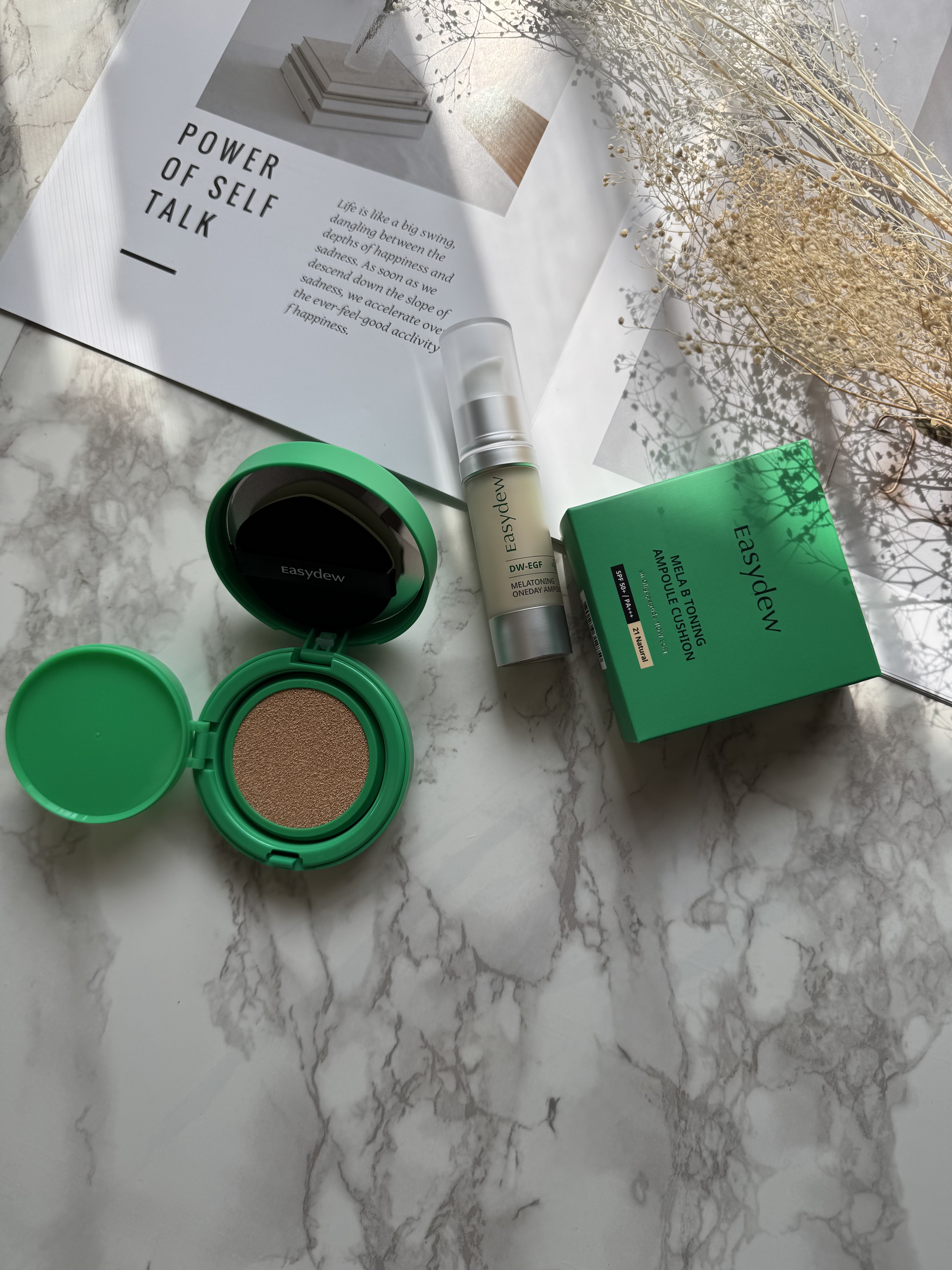 イージーデュー メラB トーニングアンプルクッション/Easydew/クッションファンデーションを使ったクチコミ（3枚目）