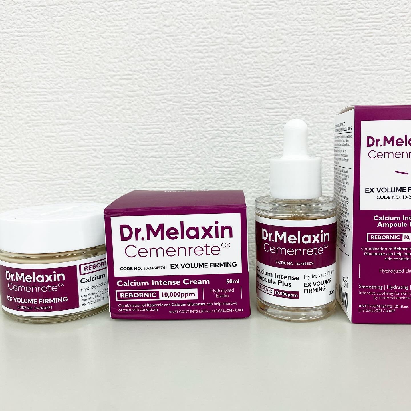 セメンリトカルシウムアンプル+セメンリトカルシウムクリーム/Dr.Melaxin/スキンケアキットを使ったクチコミ（1枚目）