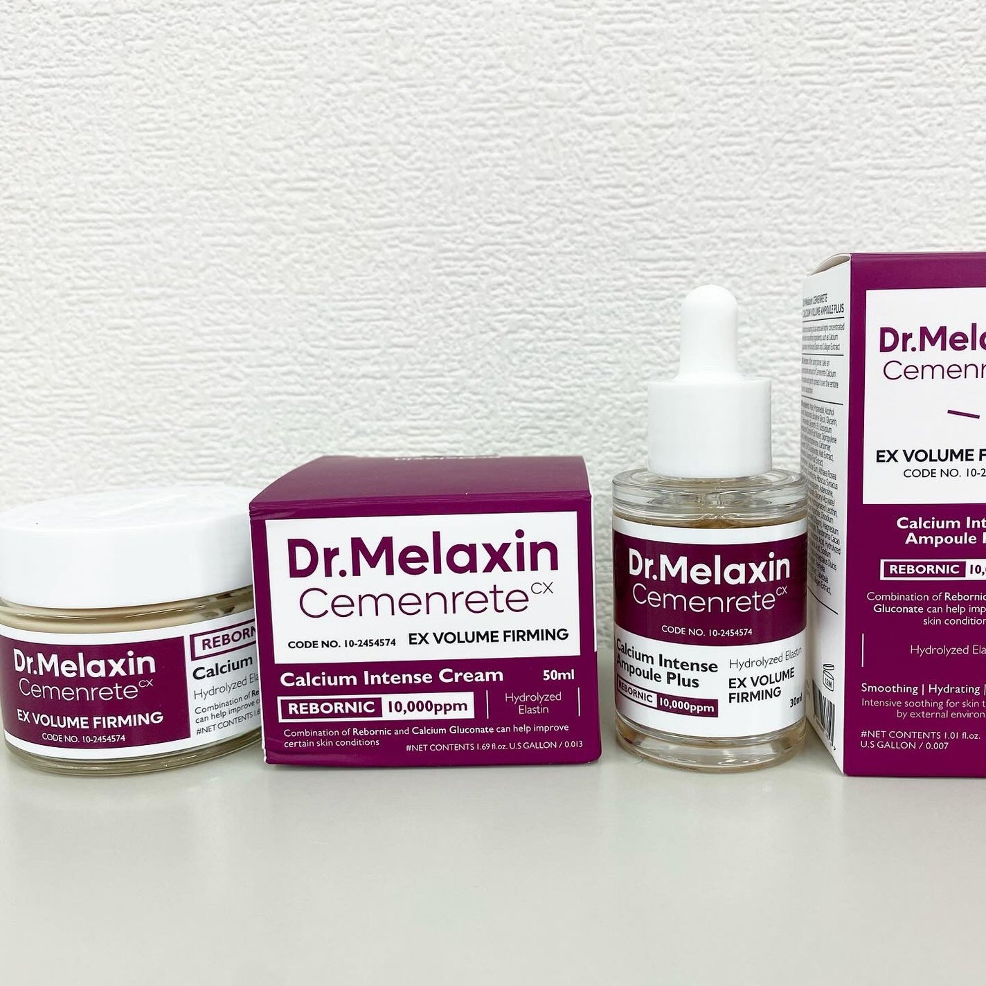 セメンリトカルシウムアンプル+セメンリトカルシウムクリーム/Dr.Melaxin/スキンケアキットを使ったクチコミ(1枚目)