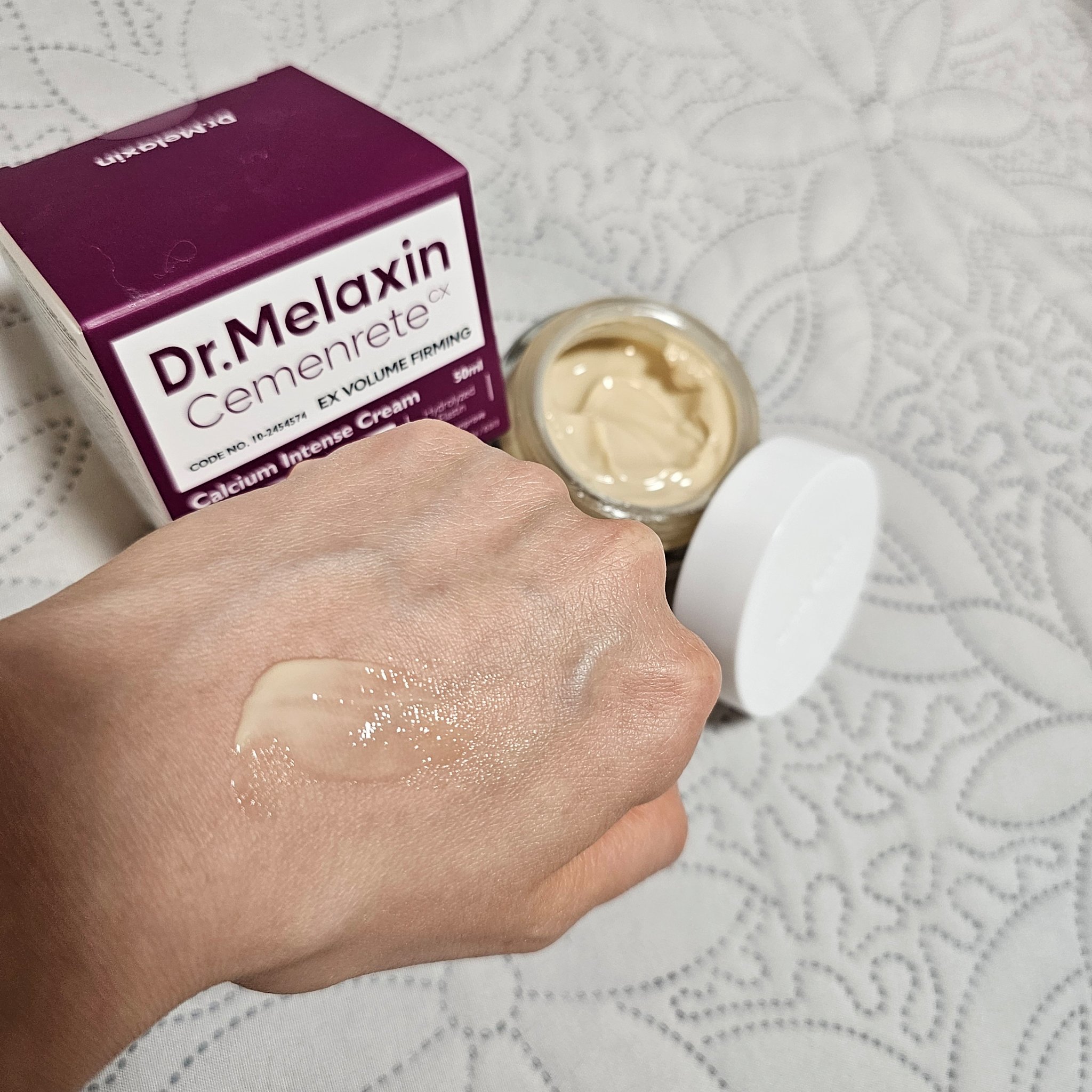 セメンリトカルシウムアンプル+セメンリトカルシウムクリーム/Dr.Melaxin/スキンケアキットを使ったクチコミ（3枚目）