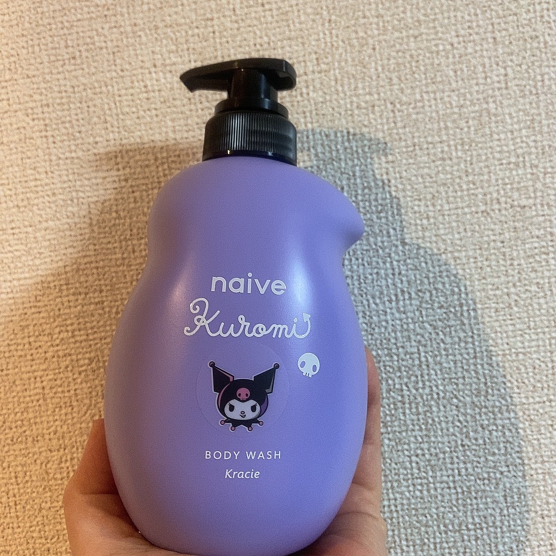 ボディソープ(桃の葉エキス配合) クロミデザイン ポンプ（530mL）/ナイーブ/ボディソープを使ったクチコミ（1枚目）