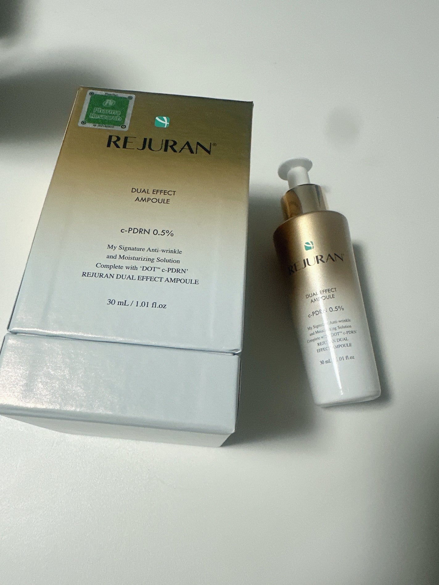 REJURAN デュアルエフェクトアンプル 30ml/REJURAN COSMETICS/美容液を使ったクチコミ(1枚目)