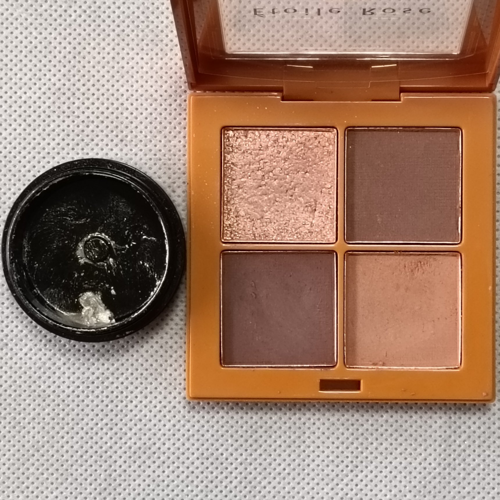 エトワルローズ 4色アイシャドウ/Étoile Rose/アイシャドウパレットを使ったクチコミ（3枚目）