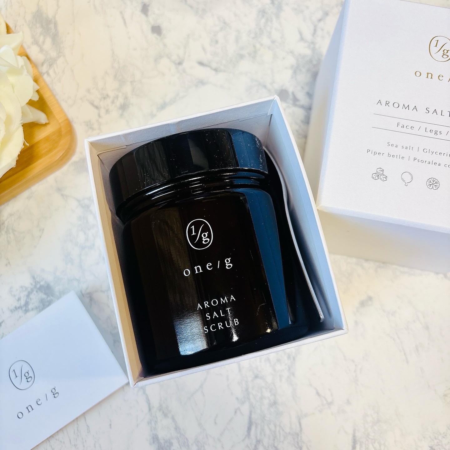 アロマソルトスクラブ/ワンオーバージー/ボディスクラブを使ったクチコミ（3枚目）