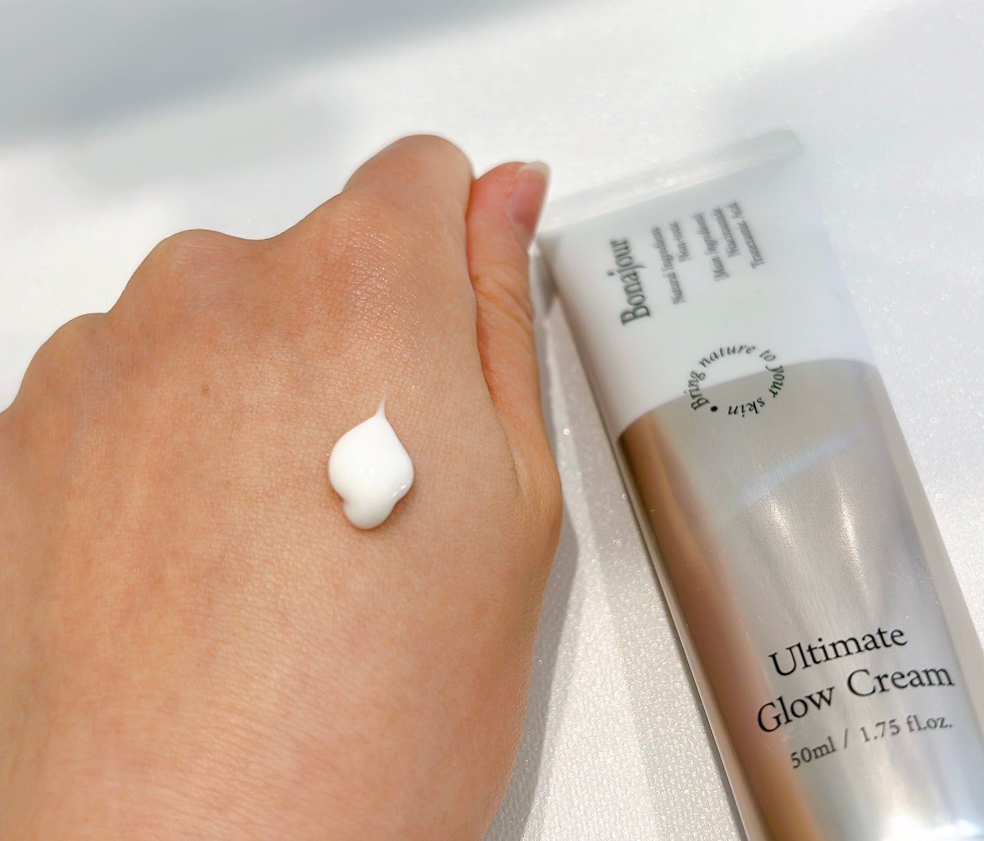 アルティメイトグロウクリーム/Bonajour/フェイスクリームを使ったクチコミ(3枚目)