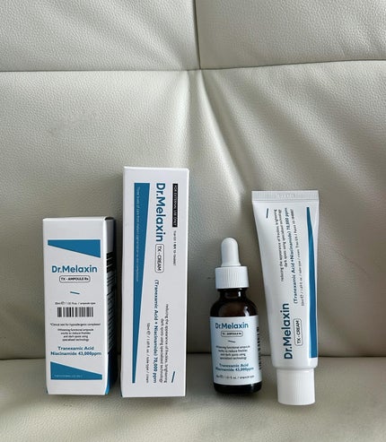 TXアンプルRX+TXクリーム/Dr.Melaxin/スキンケアキットを使ったクチコミ(1枚目)