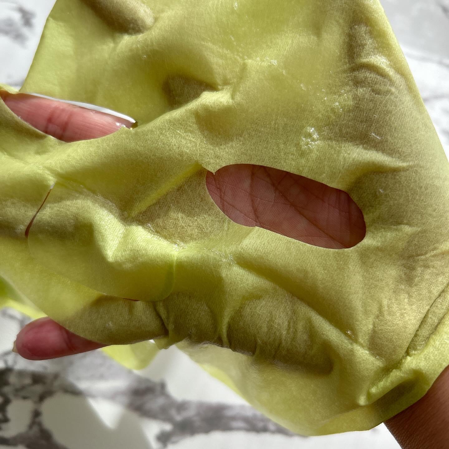 ACディープブレミッシュカーミングマスク/DEWYTREE/シートマスク・パックを使ったクチコミ（3枚目）