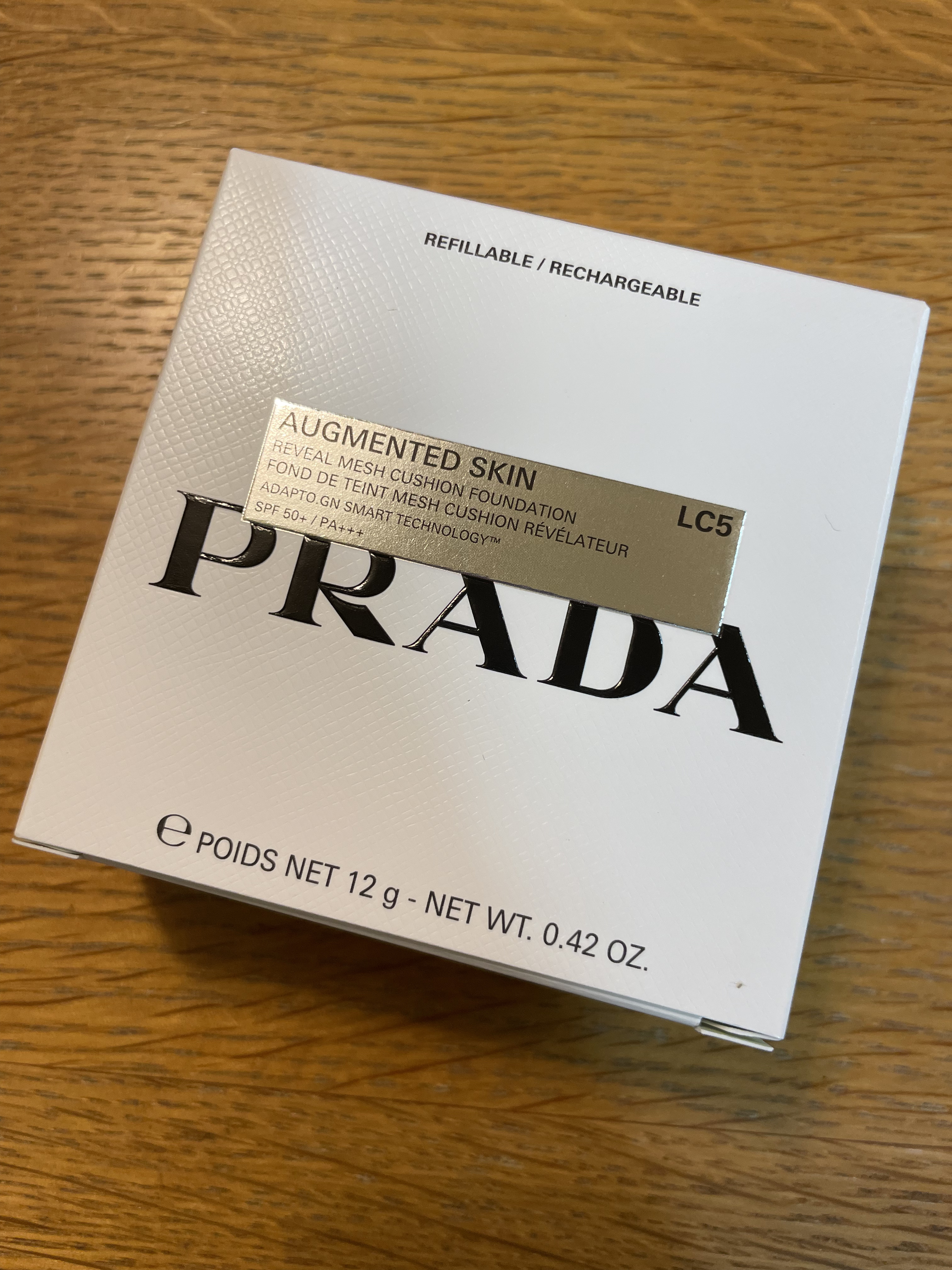 プラダ メッシュ クッション LC5/PRADA BEAUTY/クッションファンデーションを使ったクチコミ（2枚目）