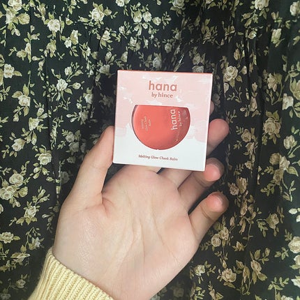 メルティンググロウチークバーム/hana by hince/ジェル・クリームチークを使ったクチコミ(2枚目)