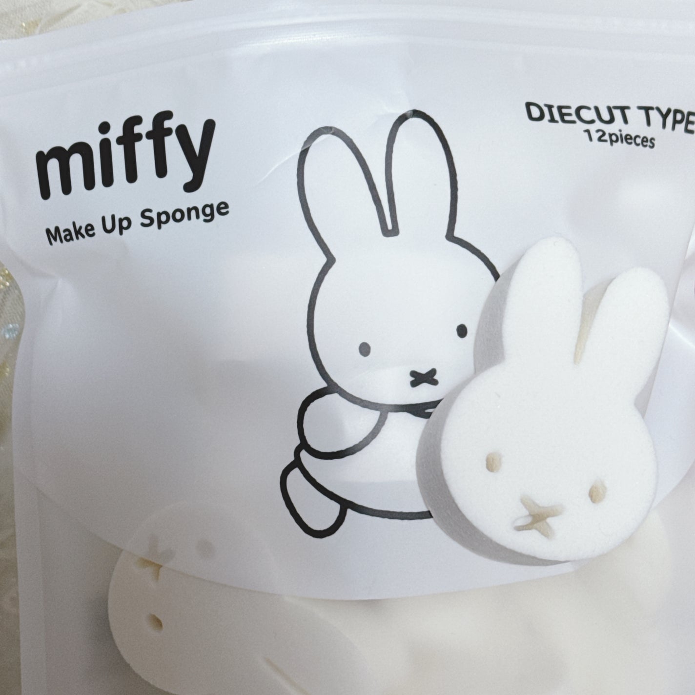 miffy ダイカットパフ /ミッフィー メイクアップシリーズ/パフ・スポンジを使ったクチコミ(6枚目)