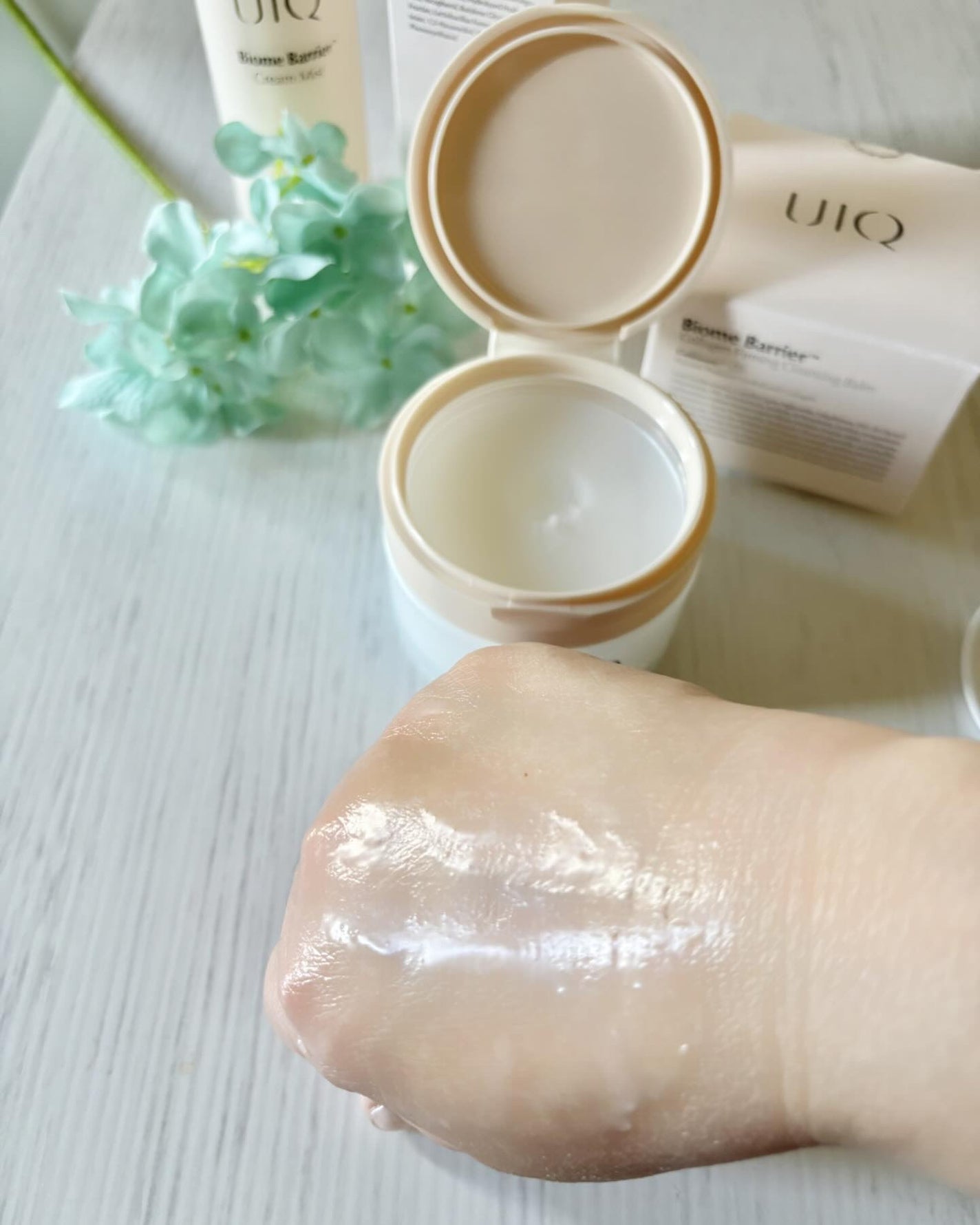 バイオームバリア クリームミスト/UIQ/ミスト状化粧水を使ったクチコミ(4枚目)