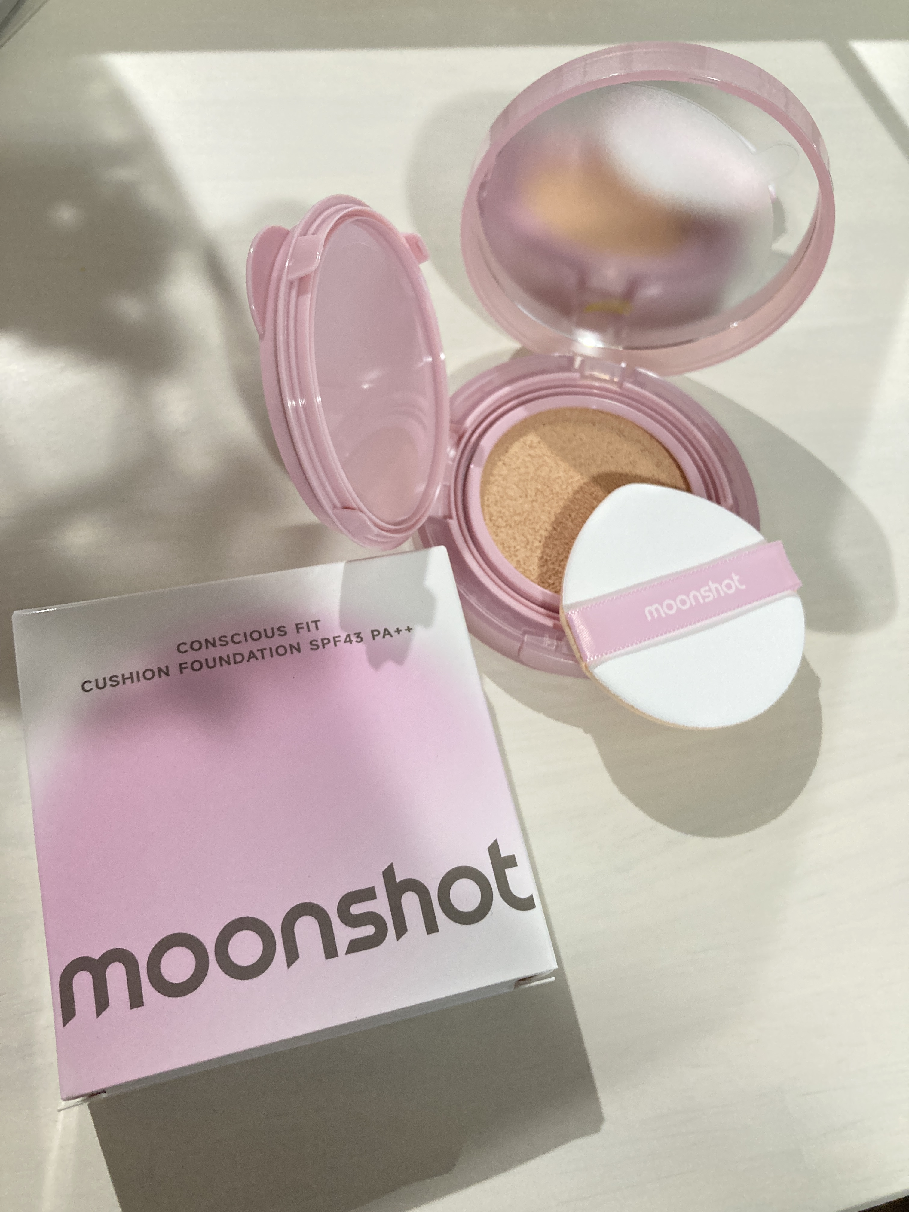 コンシャス フィット クッション ファンデーション/moonshot/クッションファンデーションを使ったクチコミ（3枚目）