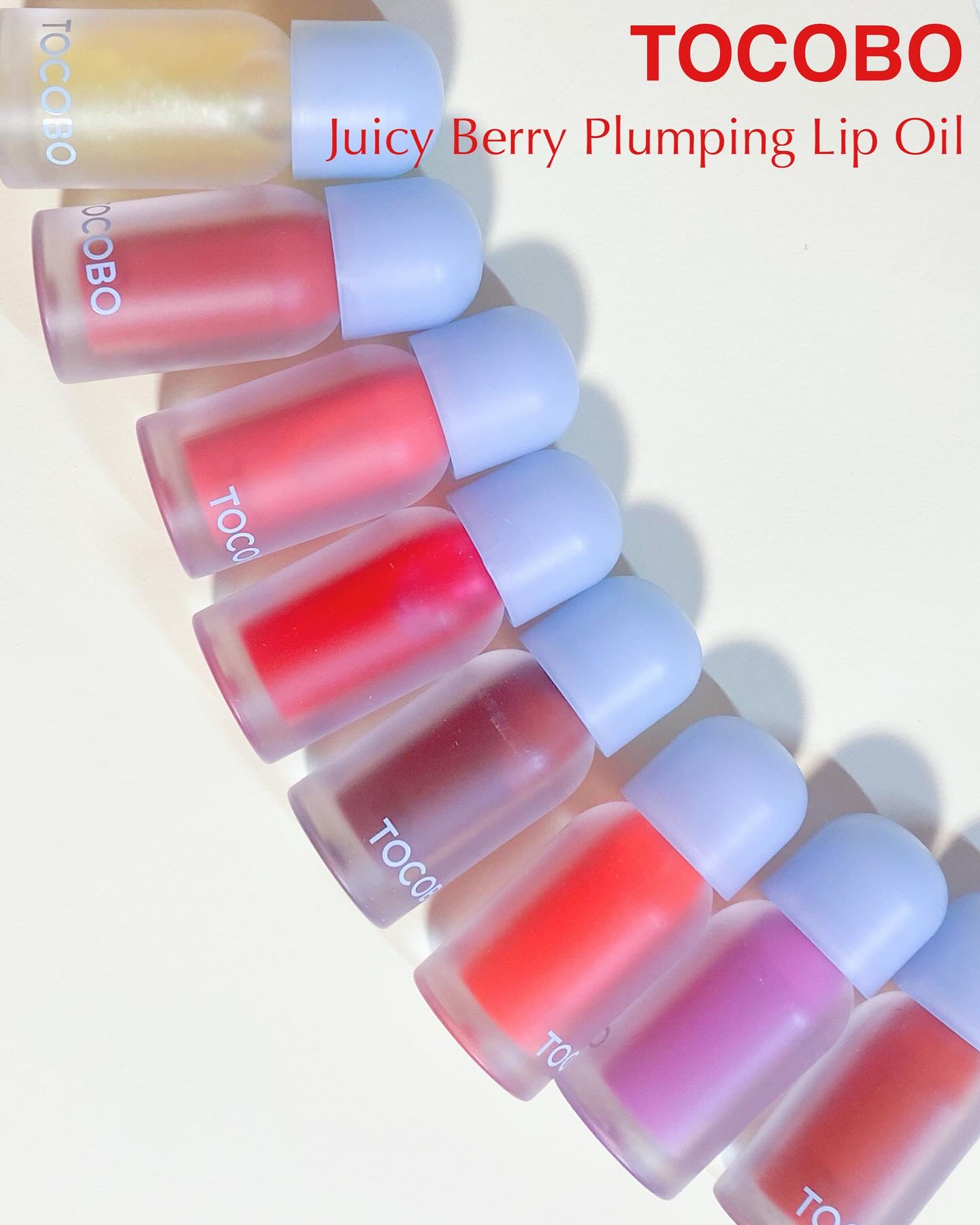 ジューシーベリープランピングリップオイル/TOCOBO/リップグロスを使ったクチコミ（1枚目）
