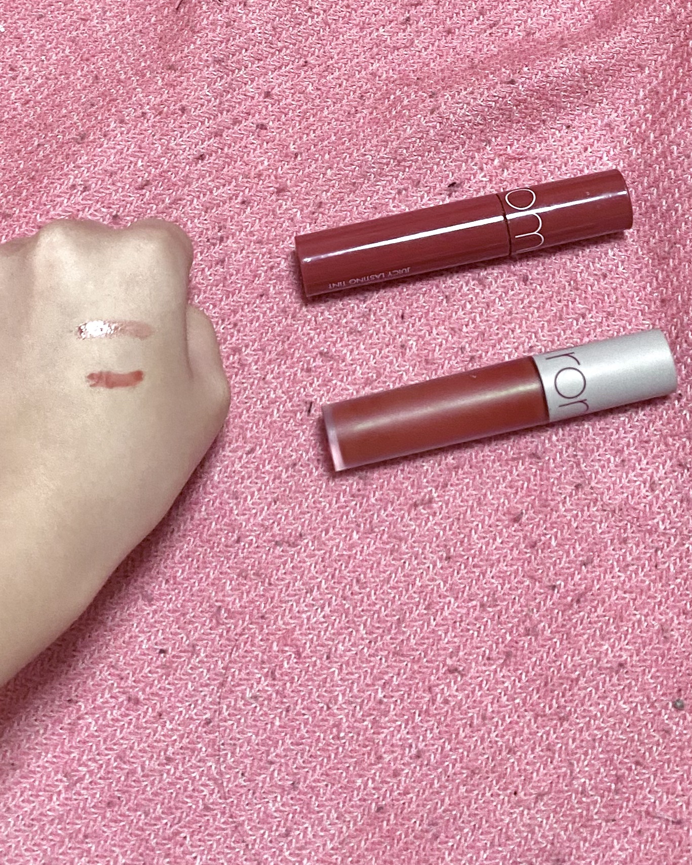 ゼロベルベットティント/rom&nd/リップティントを使ったクチコミ（3枚目）