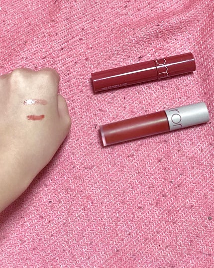 ジューシーラスティングティント/rom&nd/リップティントを使ったクチコミ(3枚目)