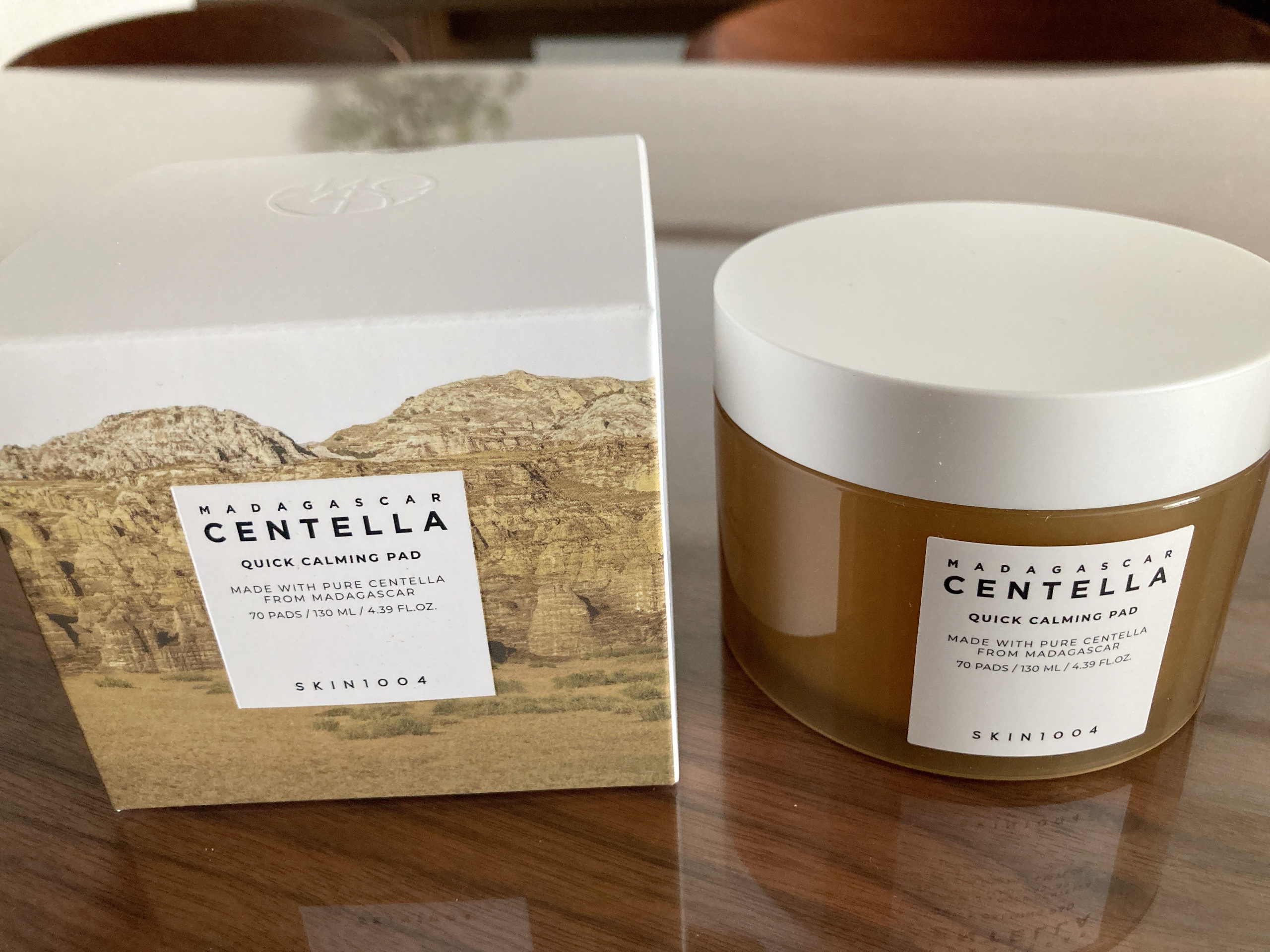 センテラ クイックカーミングパッド/SKIN1004/トナーパッドを使ったクチコミ（1枚目）