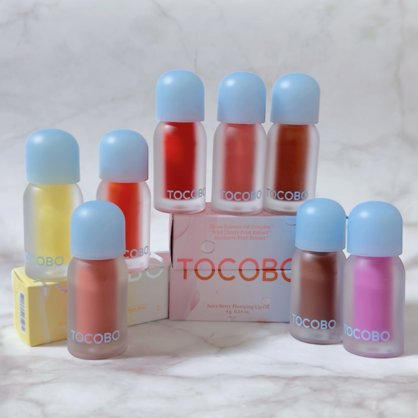 ジューシーベリープランピングリップオイル/TOCOBO/リップグロスを使ったクチコミ（1枚目）