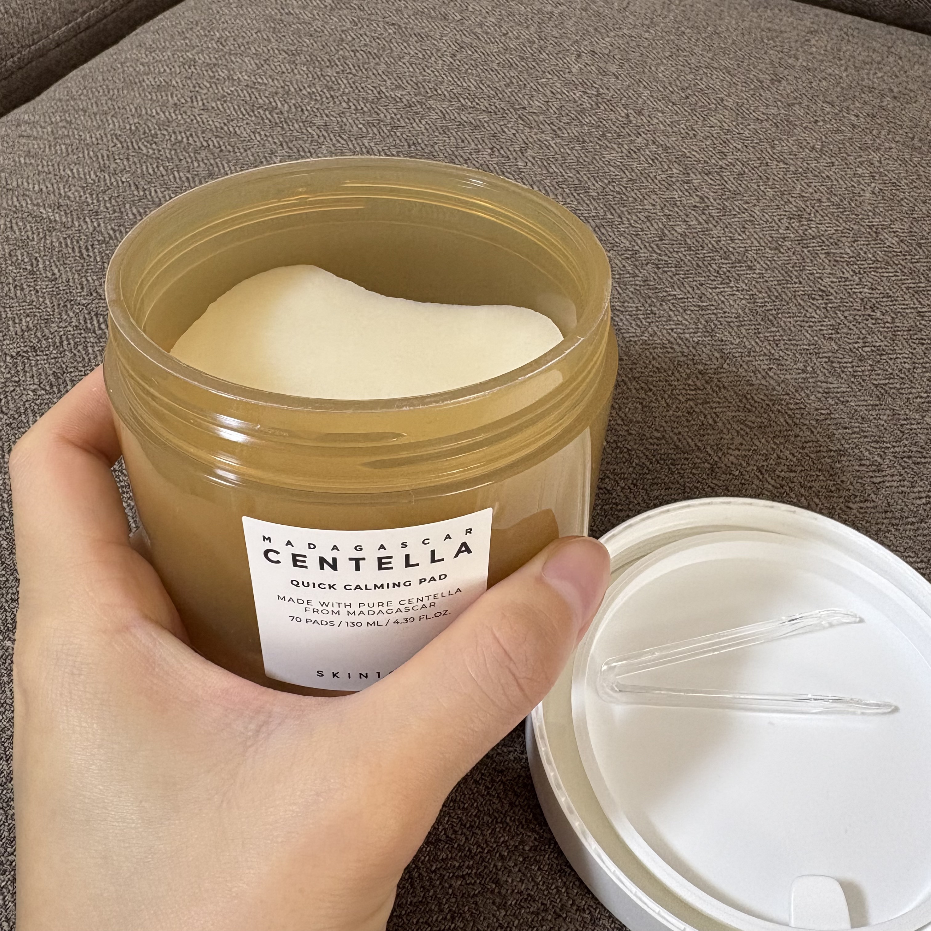 センテラ クイックカーミングパッド/SKIN1004/トナーパッドを使ったクチコミ（2枚目）