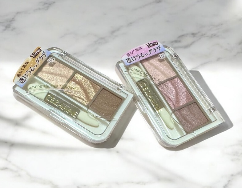 ライティングアップアイシャドウ/CEZANNE/アイシャドウを使ったクチコミ（1枚目）