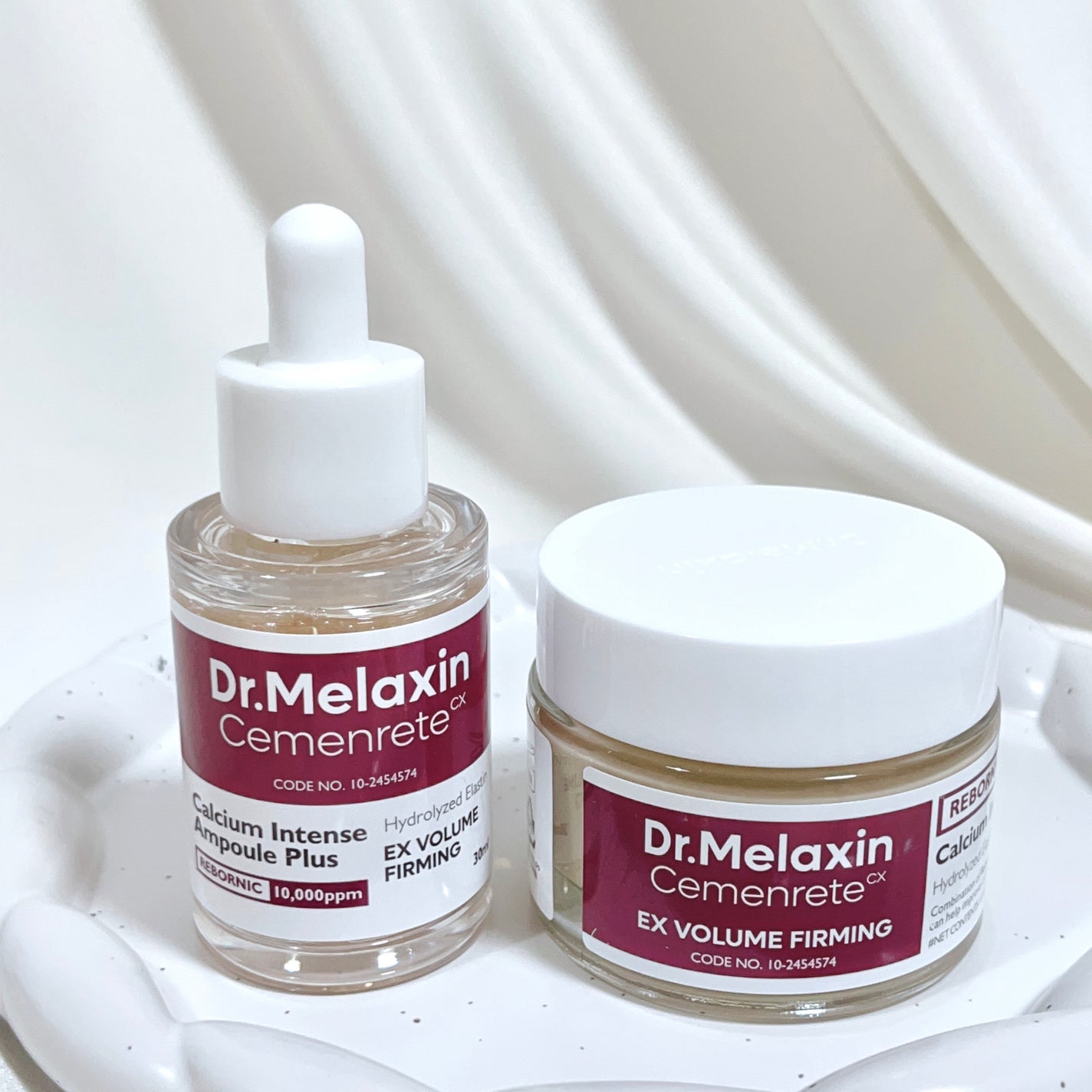 セメンリトカルシウムアンプル+セメンリトカルシウムクリーム/Dr.Melaxin/スキンケアキットを使ったクチコミ(4枚目)